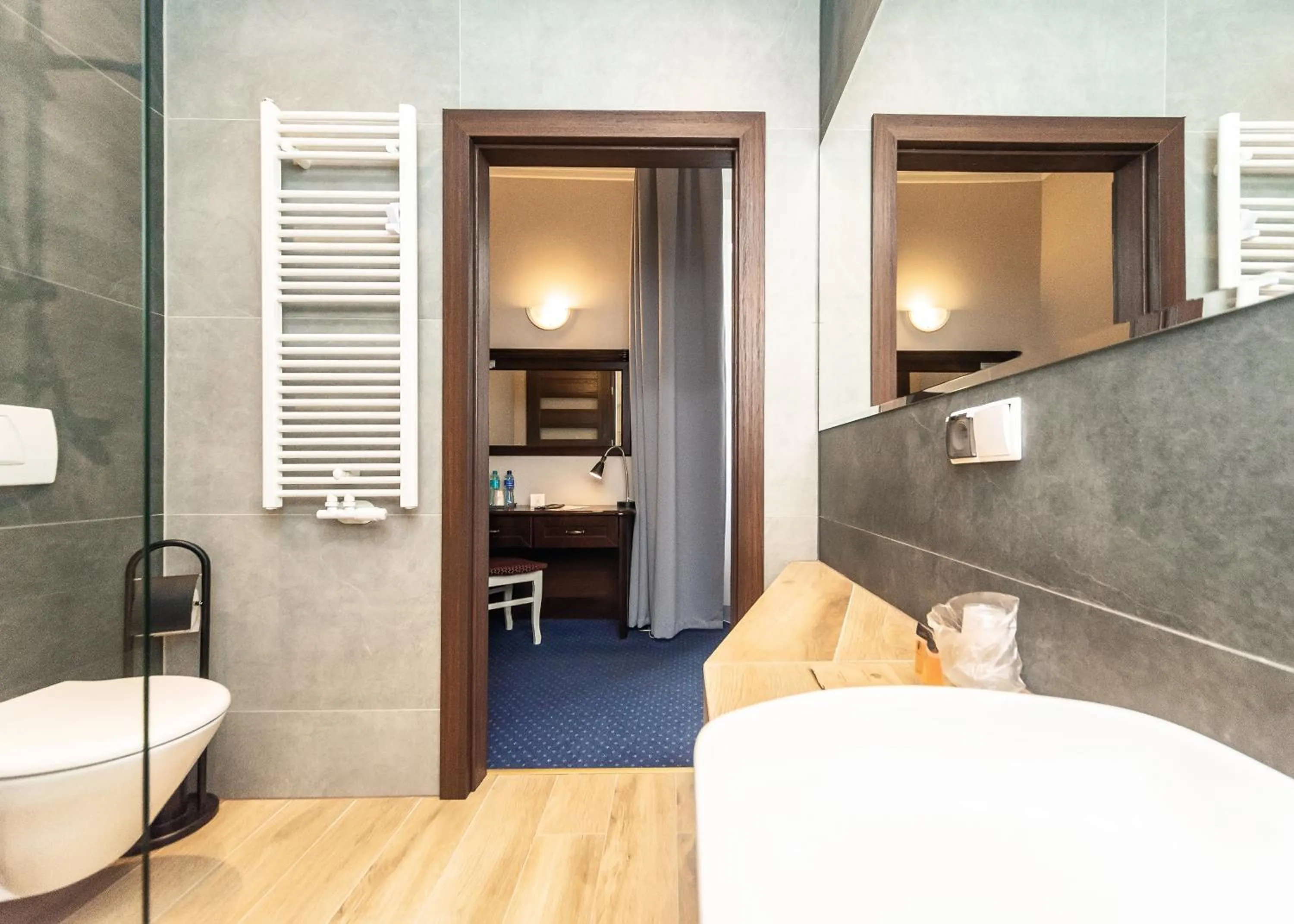 Bathroom in Hotel Marczewski