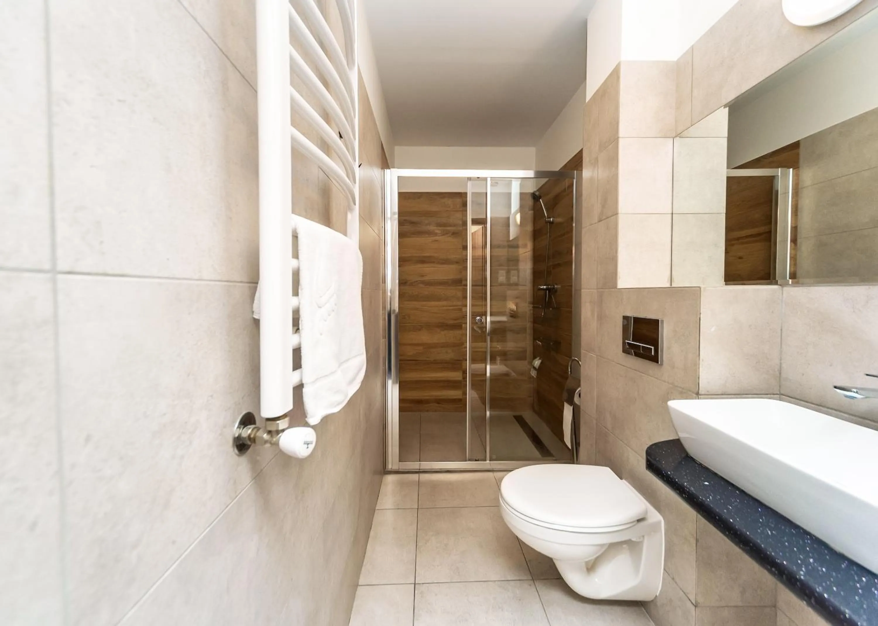 Bathroom in Hotel Marczewski