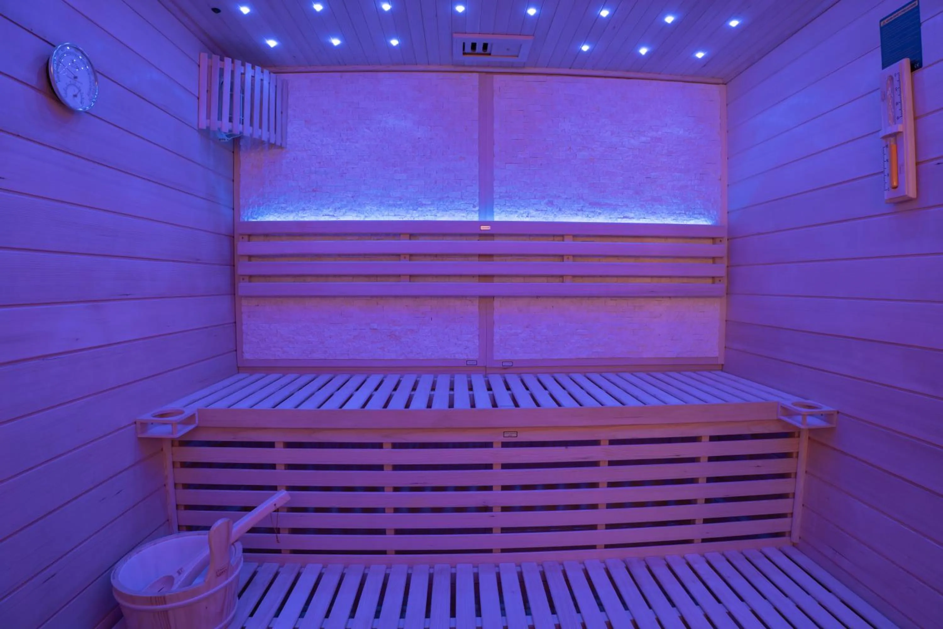 Sauna in Iperion Beach Hotel
