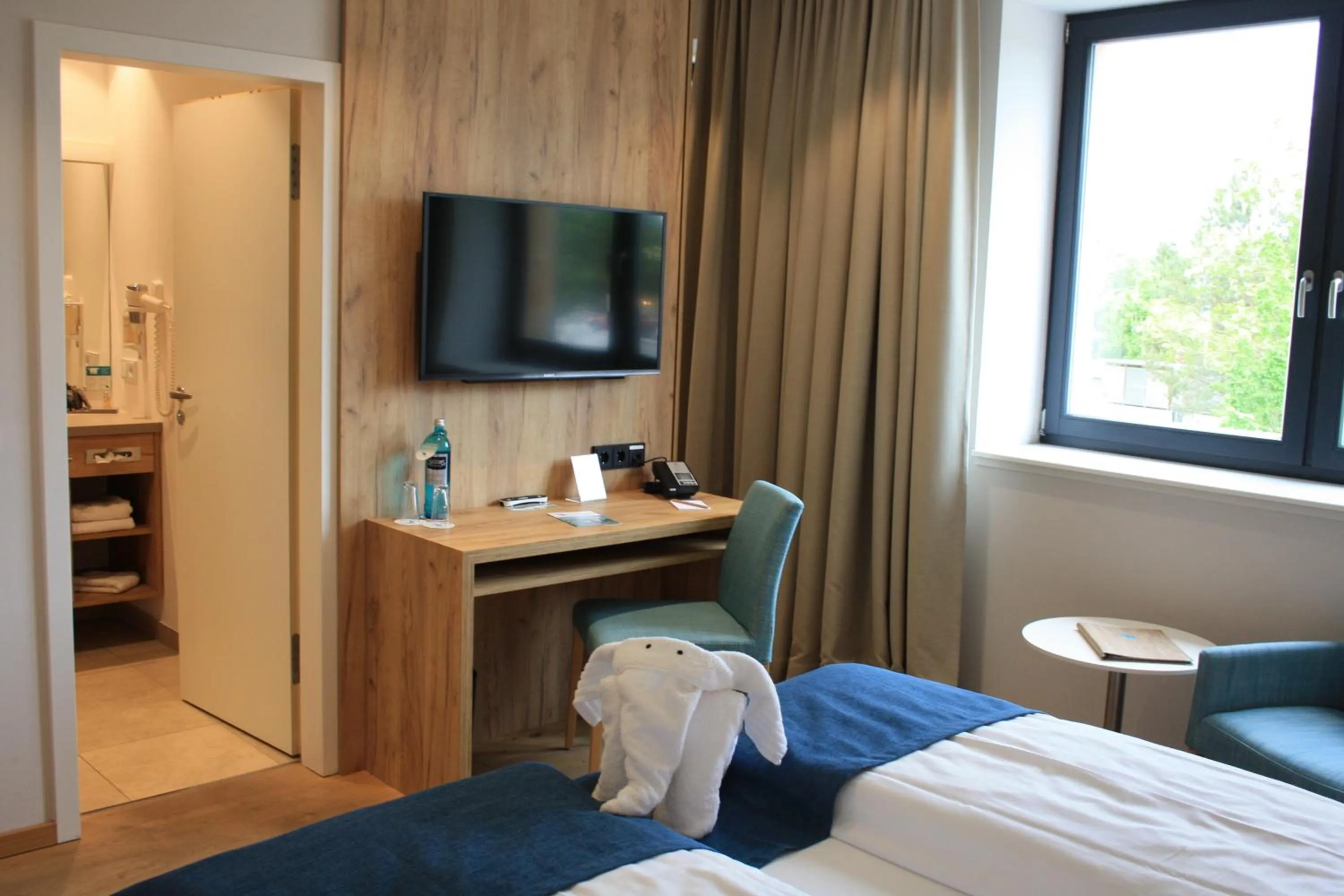 TV and multimedia, Bed in See- und Waldresort Gröbern