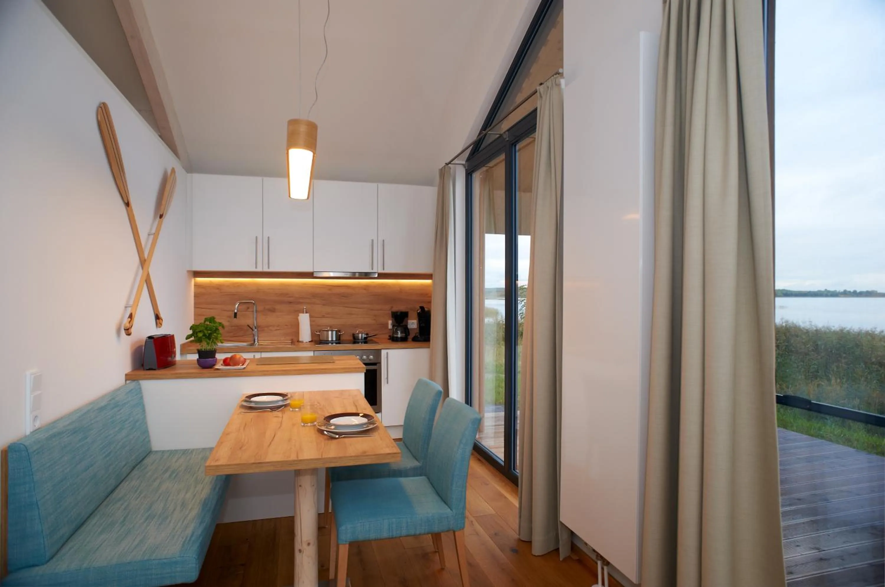 Dining area in See- und Waldresort Gröbern