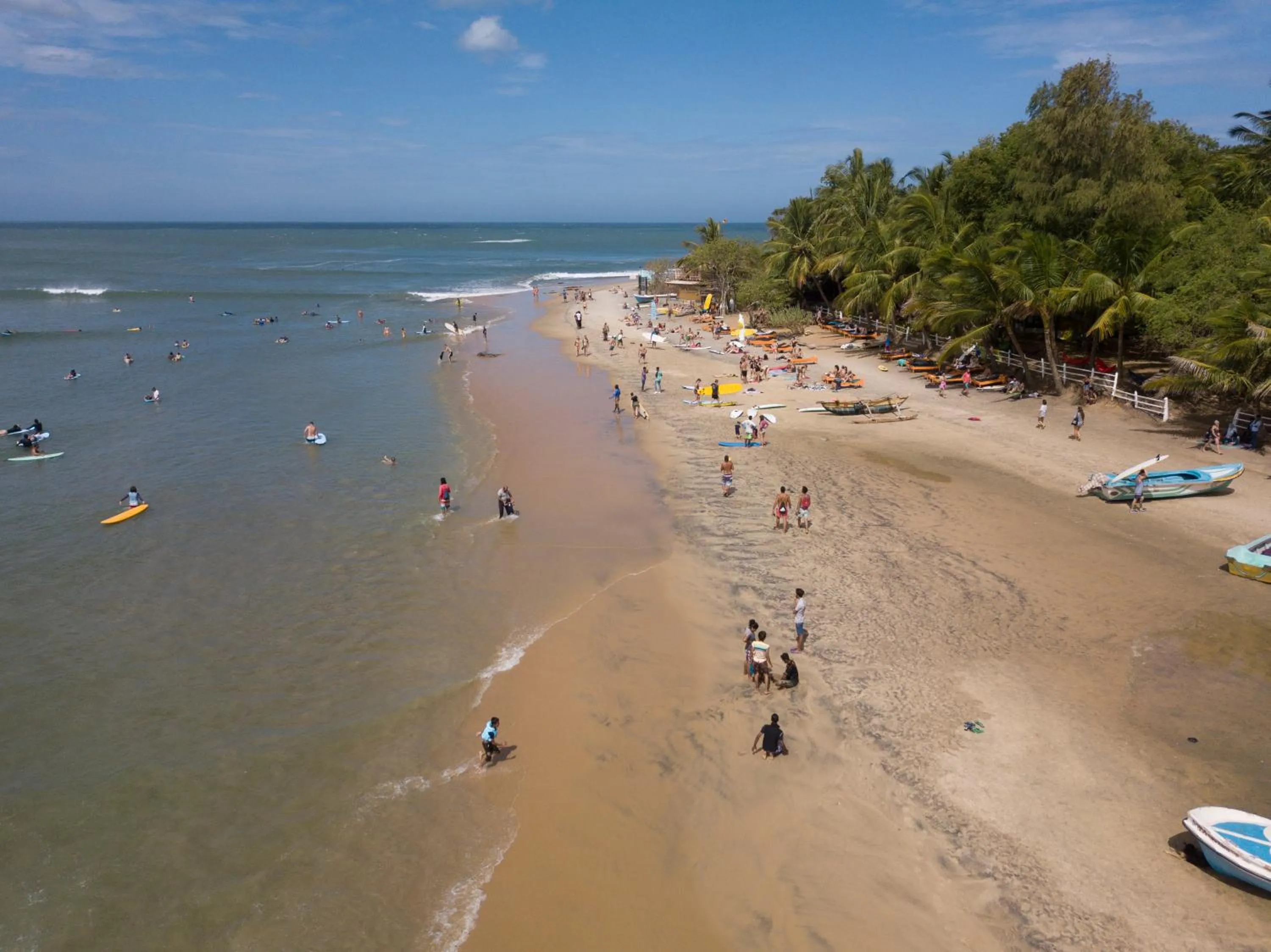 Day in The Blue Wave Hotel