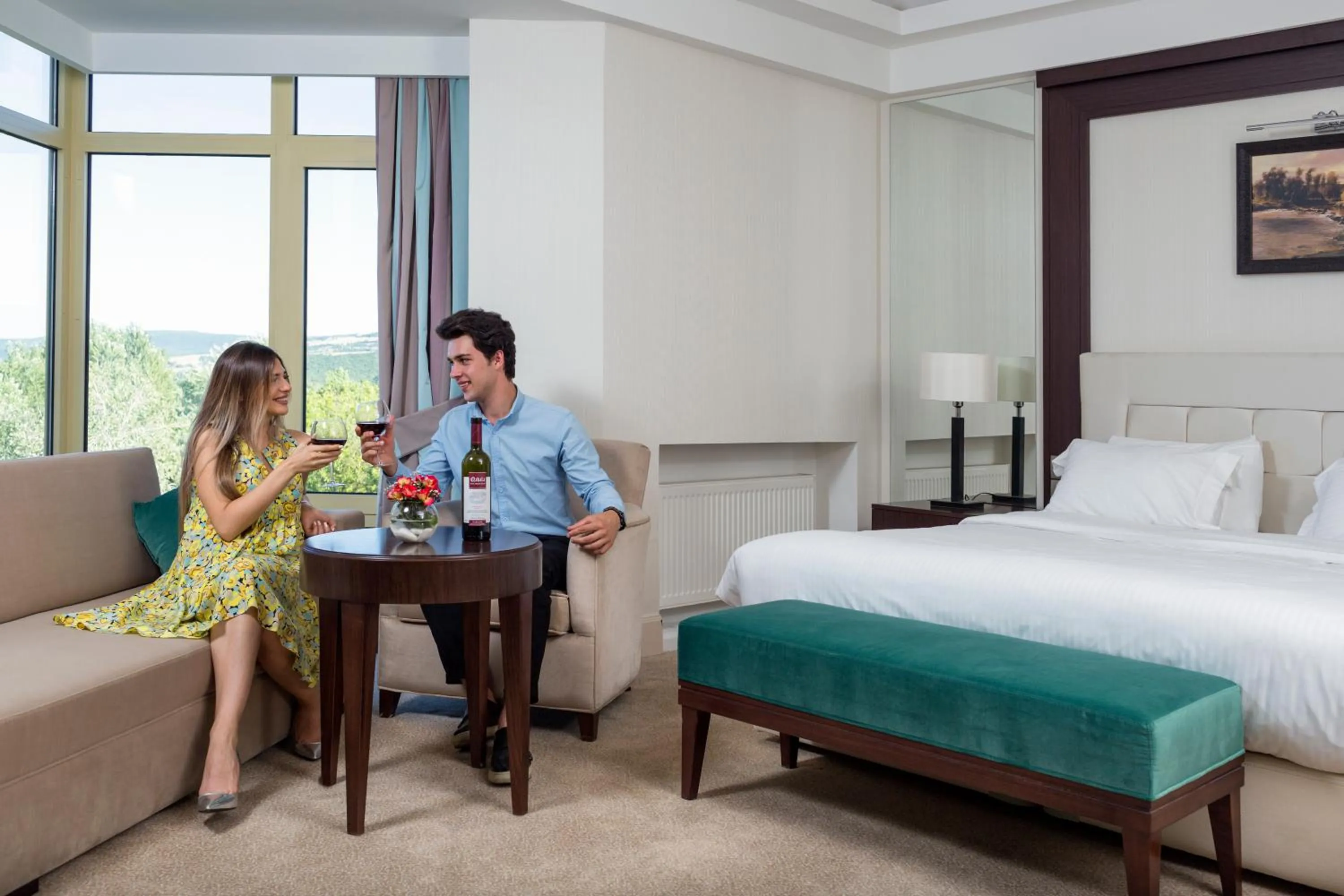 Family, Bed in Gabala Yengice Thermal Resort Hotel