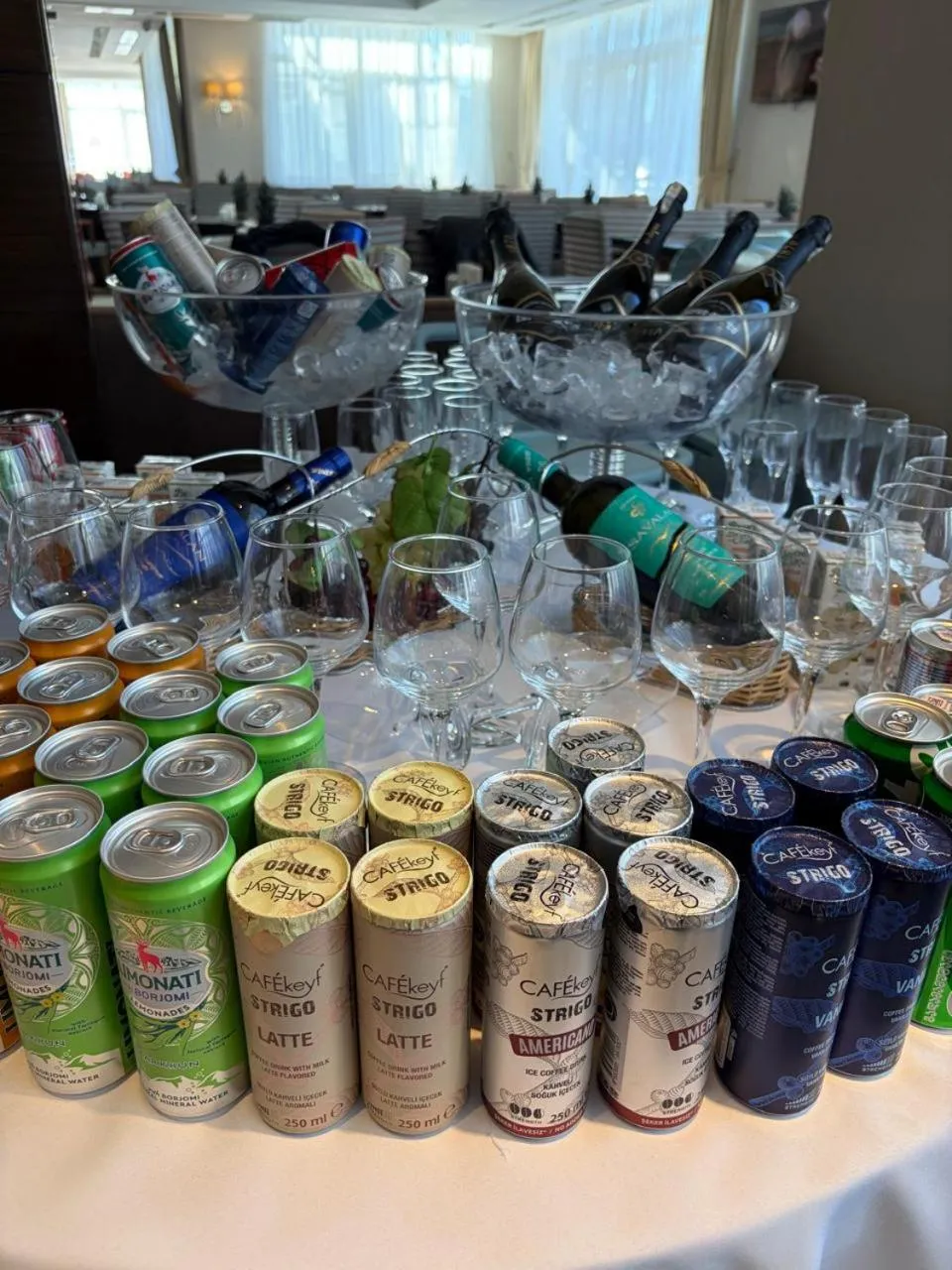 Drinks in Gabala Yengice Thermal Resort Hotel