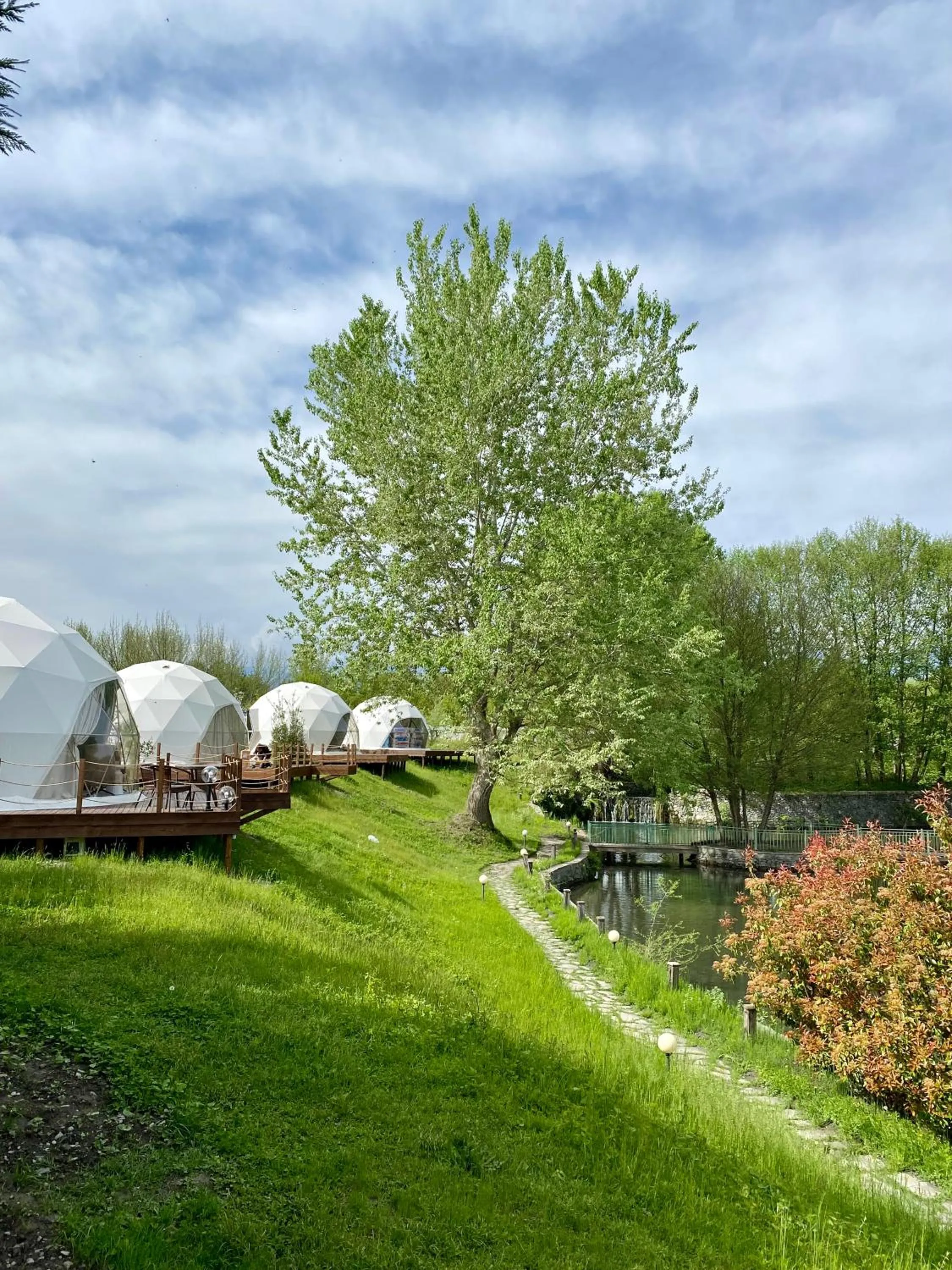 Natural landscape in Gabala Yengice Thermal Resort Hotel
