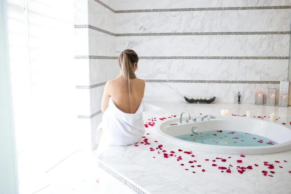 Hot Tub in Gabala Yengice Thermal Resort Hotel