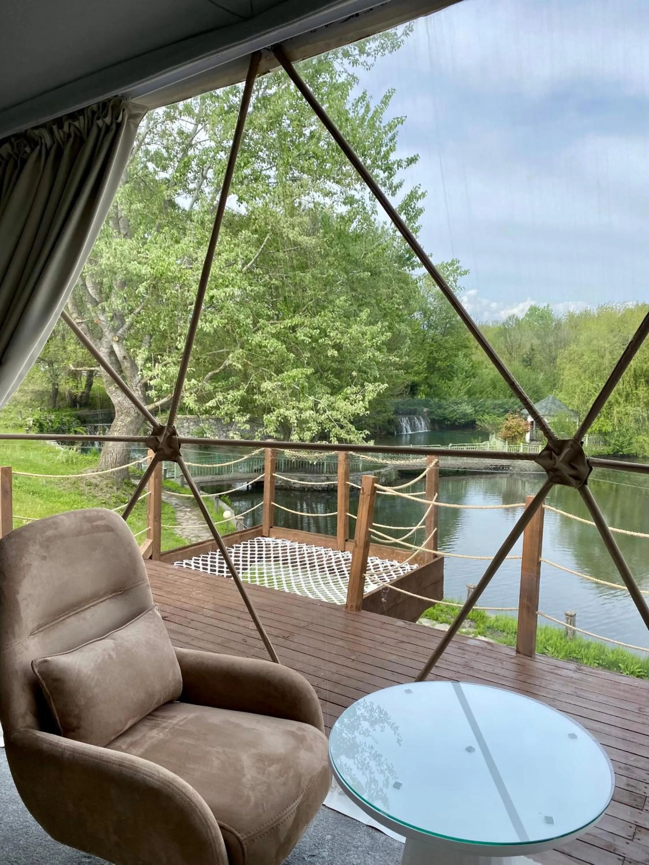 Garden in Gabala Yengice Thermal Resort Hotel