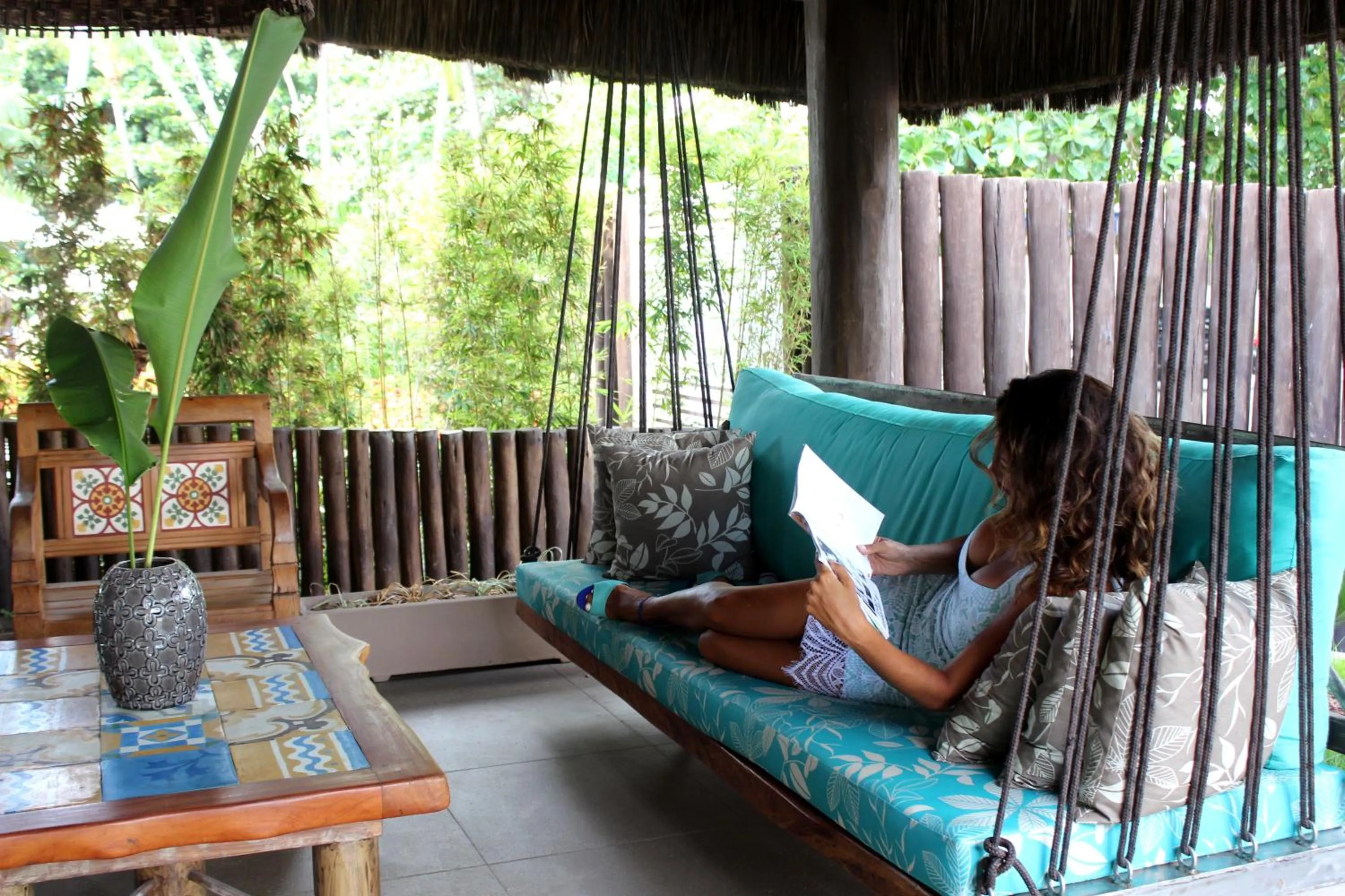 Patio in Iara Beach Hotel Boutique
