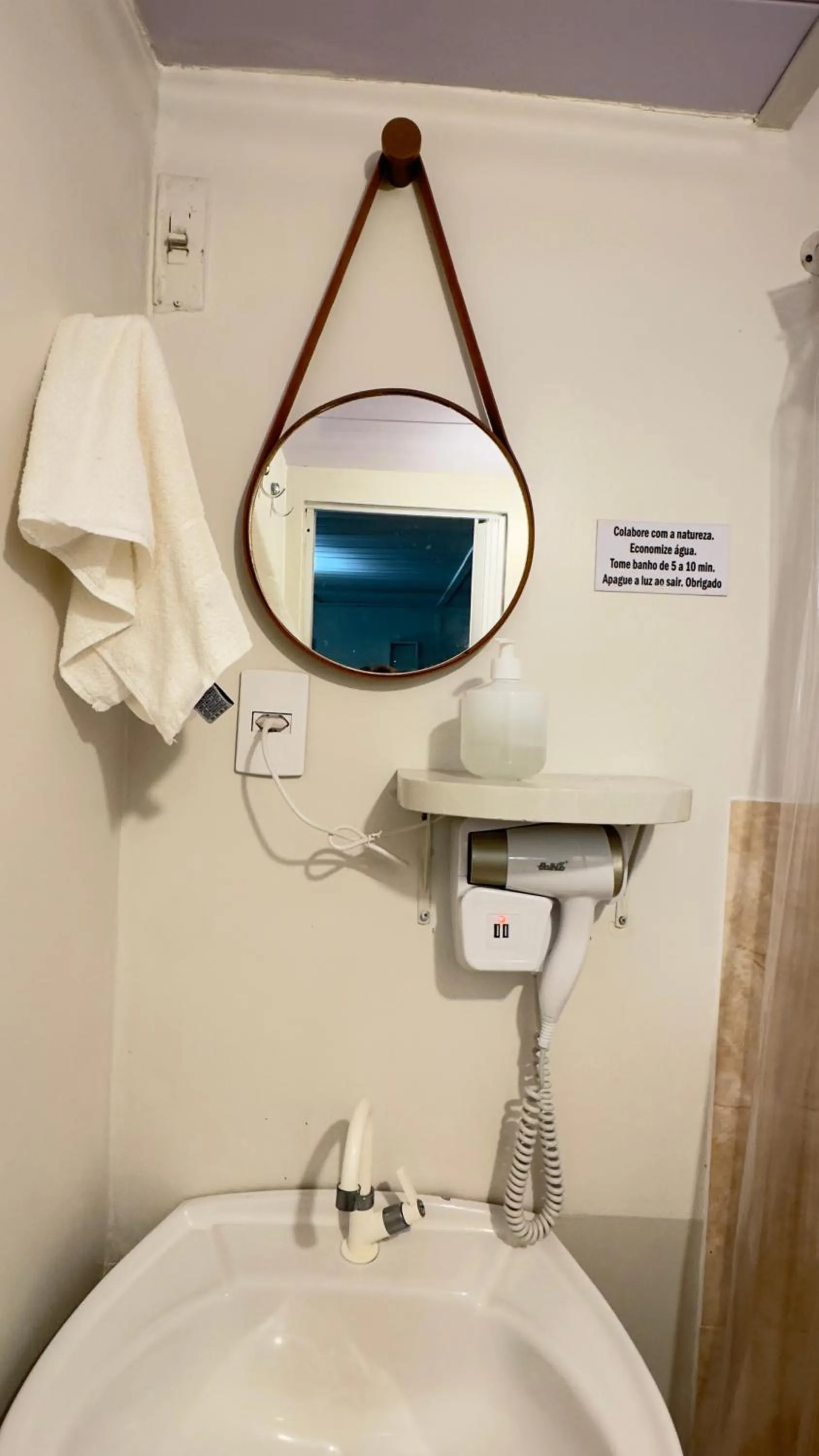 Bathroom in Mandala Camping Pousada