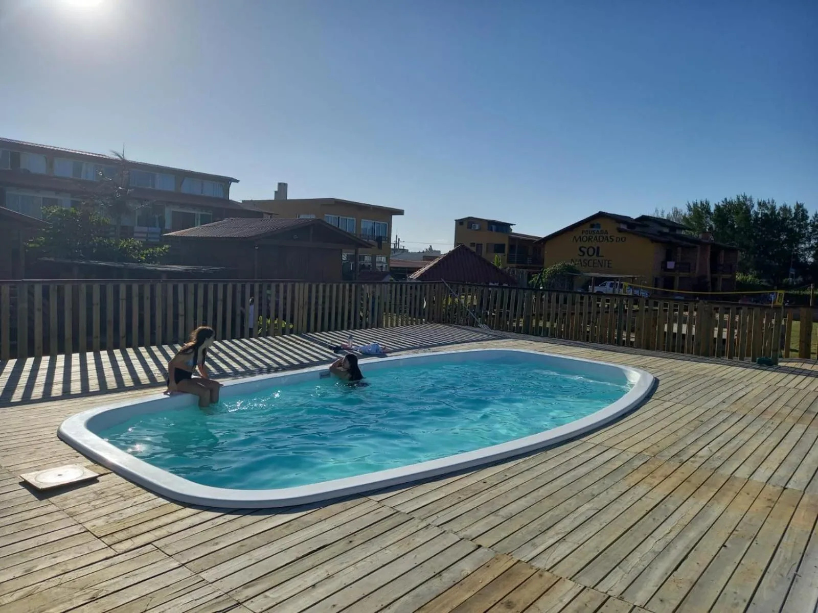 Swimming pool in Pousada Moradas do Sol Nascente