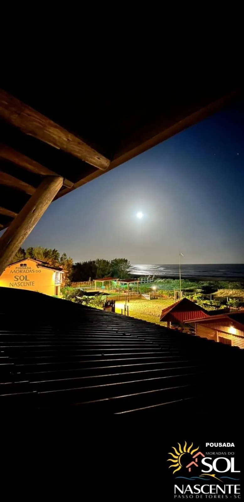 Night in Pousada Moradas do Sol Nascente