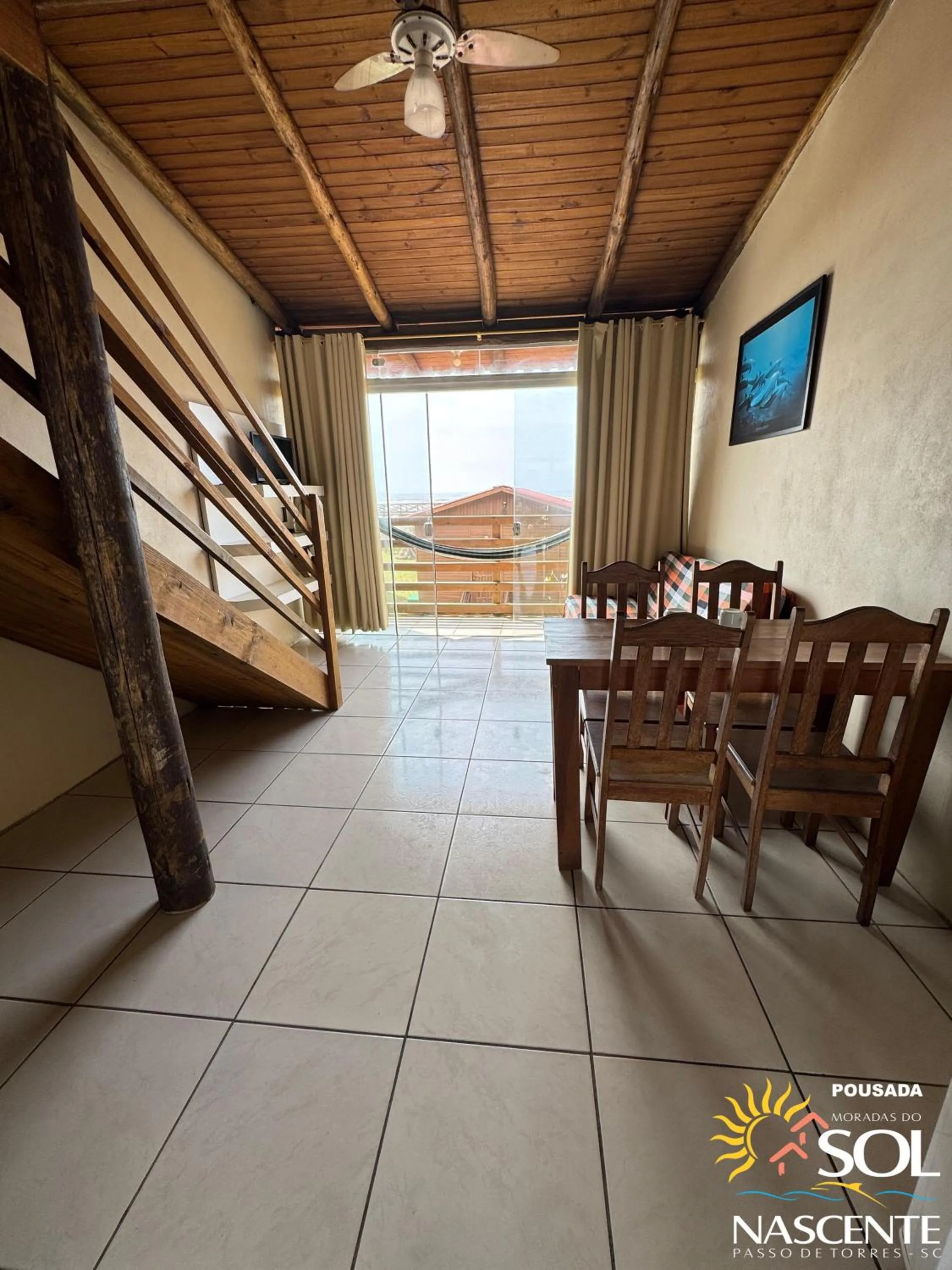 Living room in Pousada Moradas do Sol Nascente