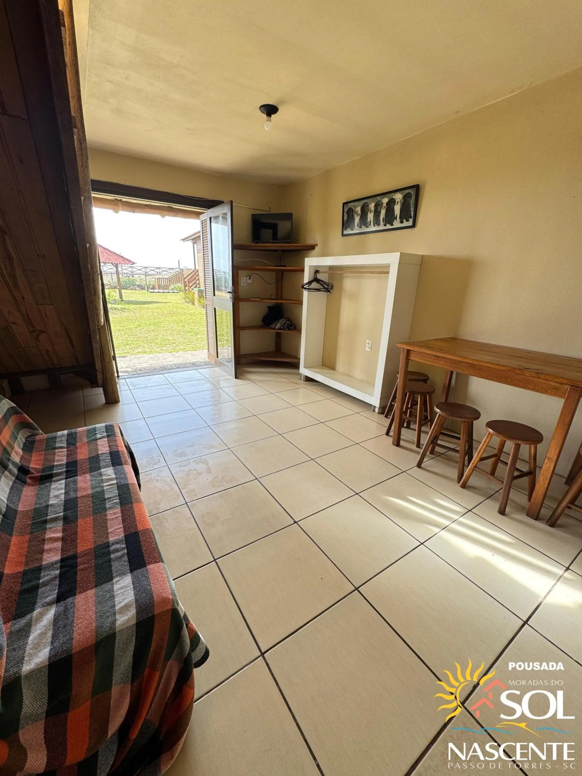 Seating area in Pousada Moradas do Sol Nascente