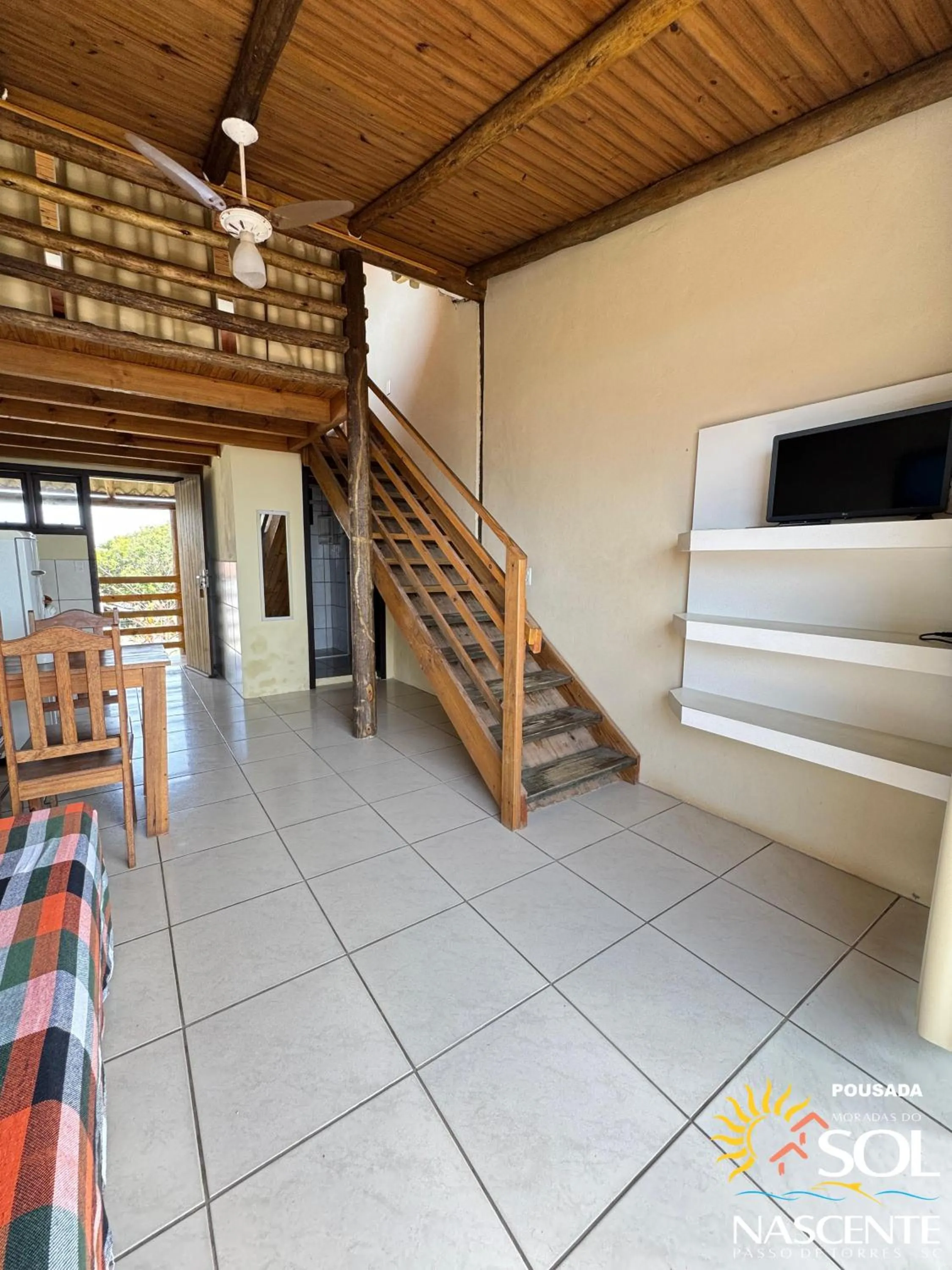 Living room in Pousada Moradas do Sol Nascente