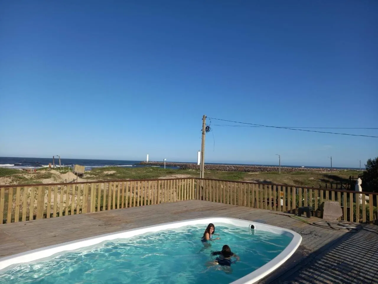 Swimming pool in Pousada Moradas do Sol Nascente