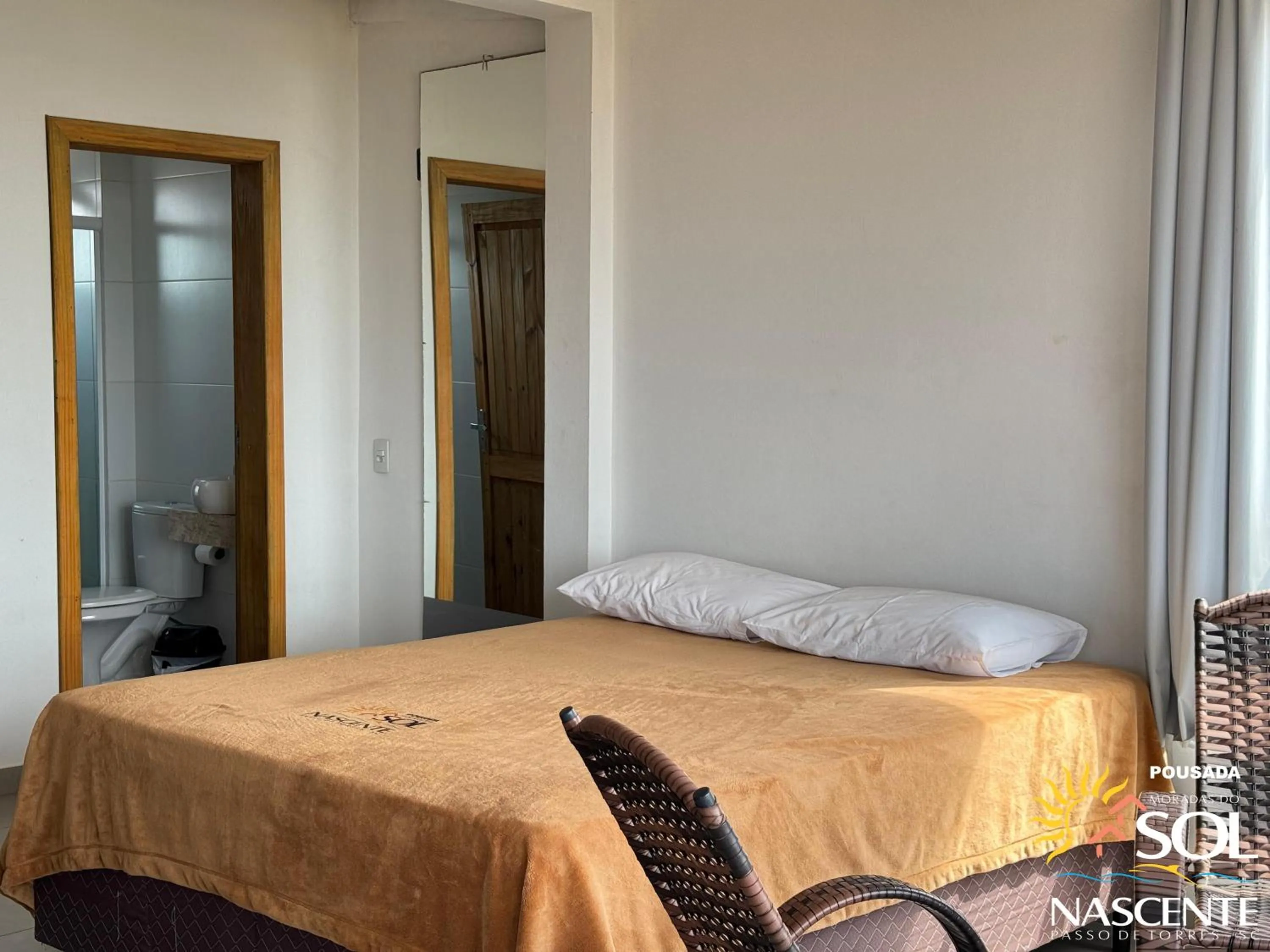 Photo of the whole room, Bed in Pousada Moradas do Sol Nascente