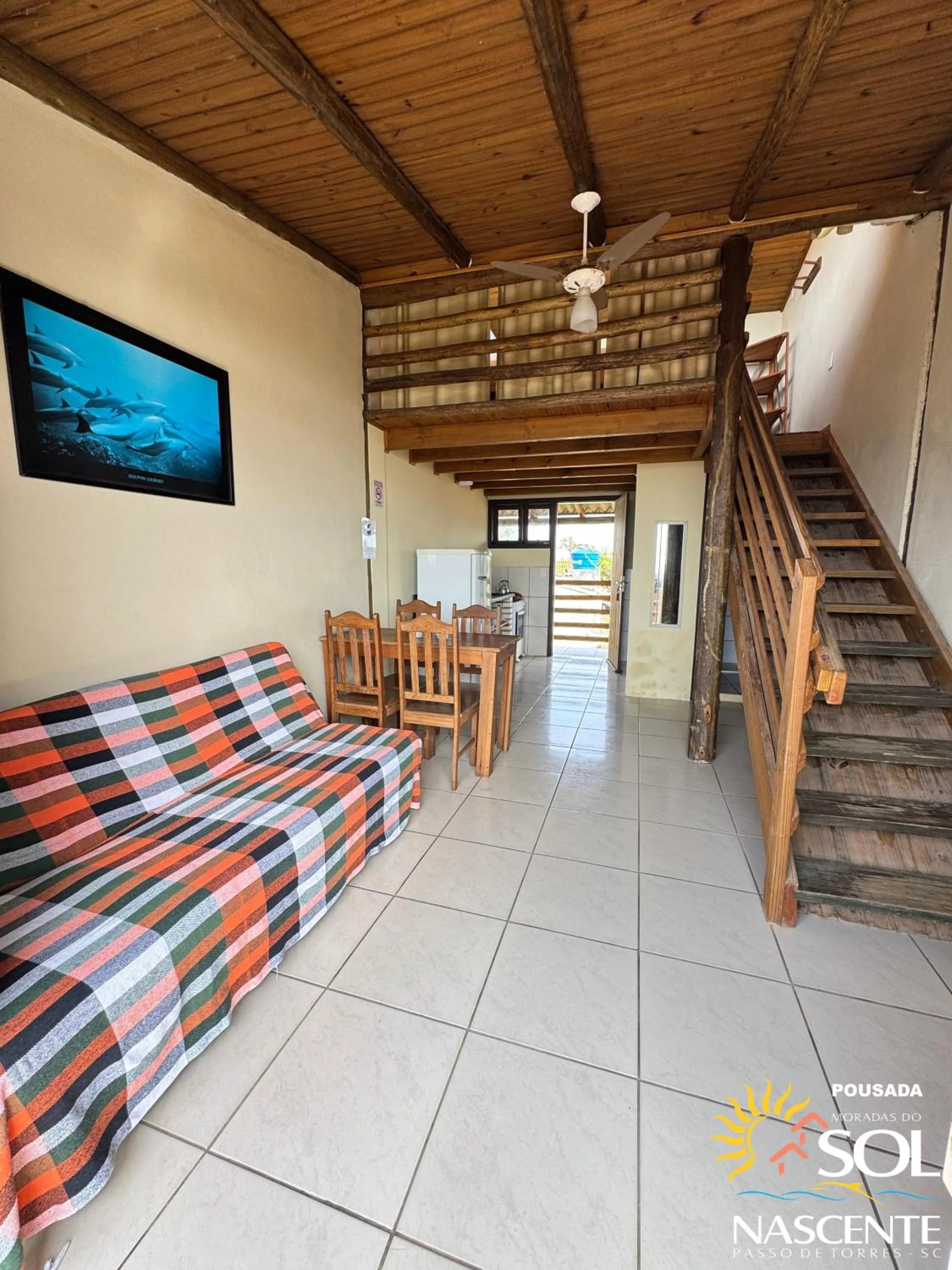 Living room in Pousada Moradas do Sol Nascente