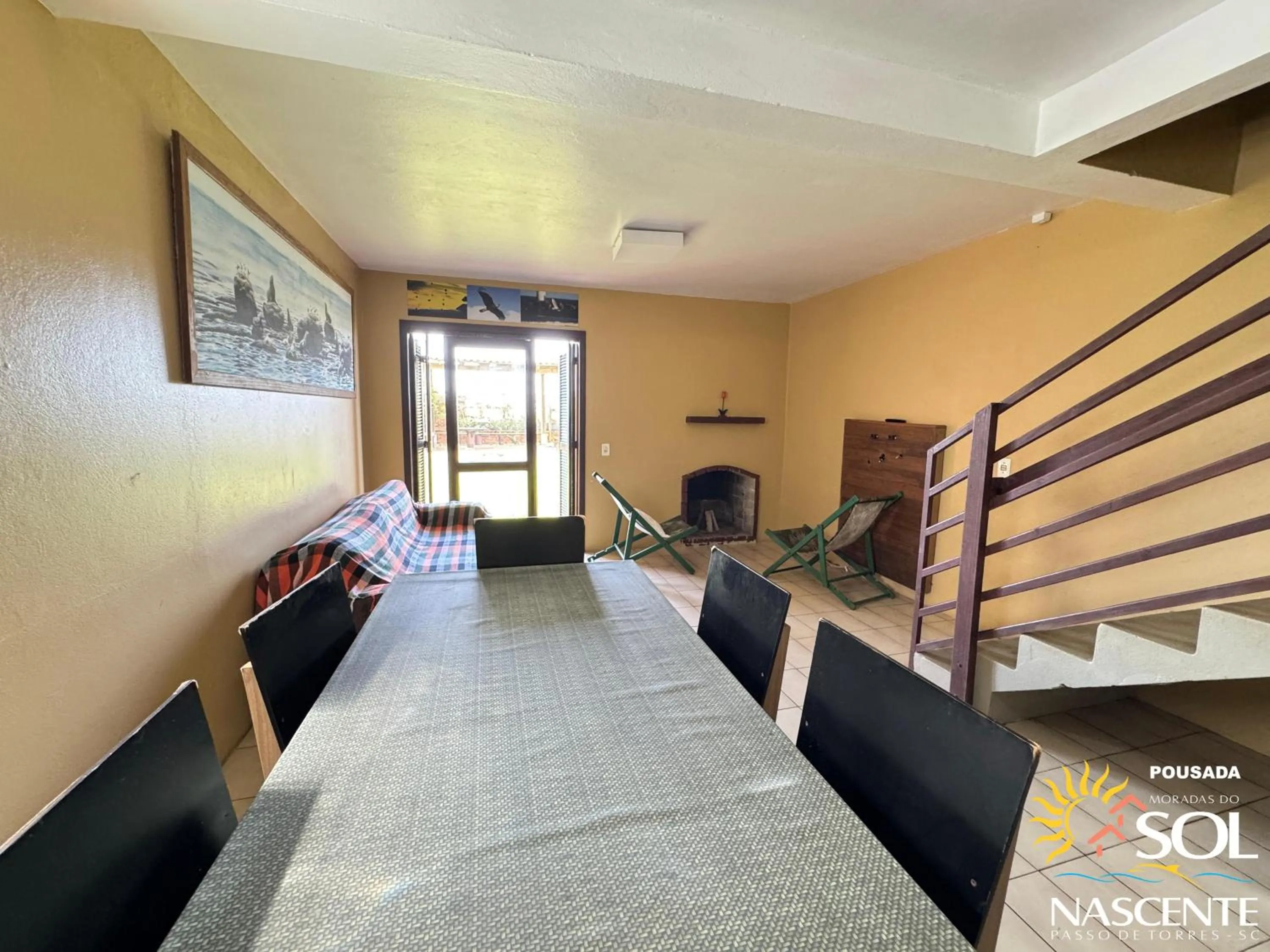 Living room in Pousada Moradas do Sol Nascente