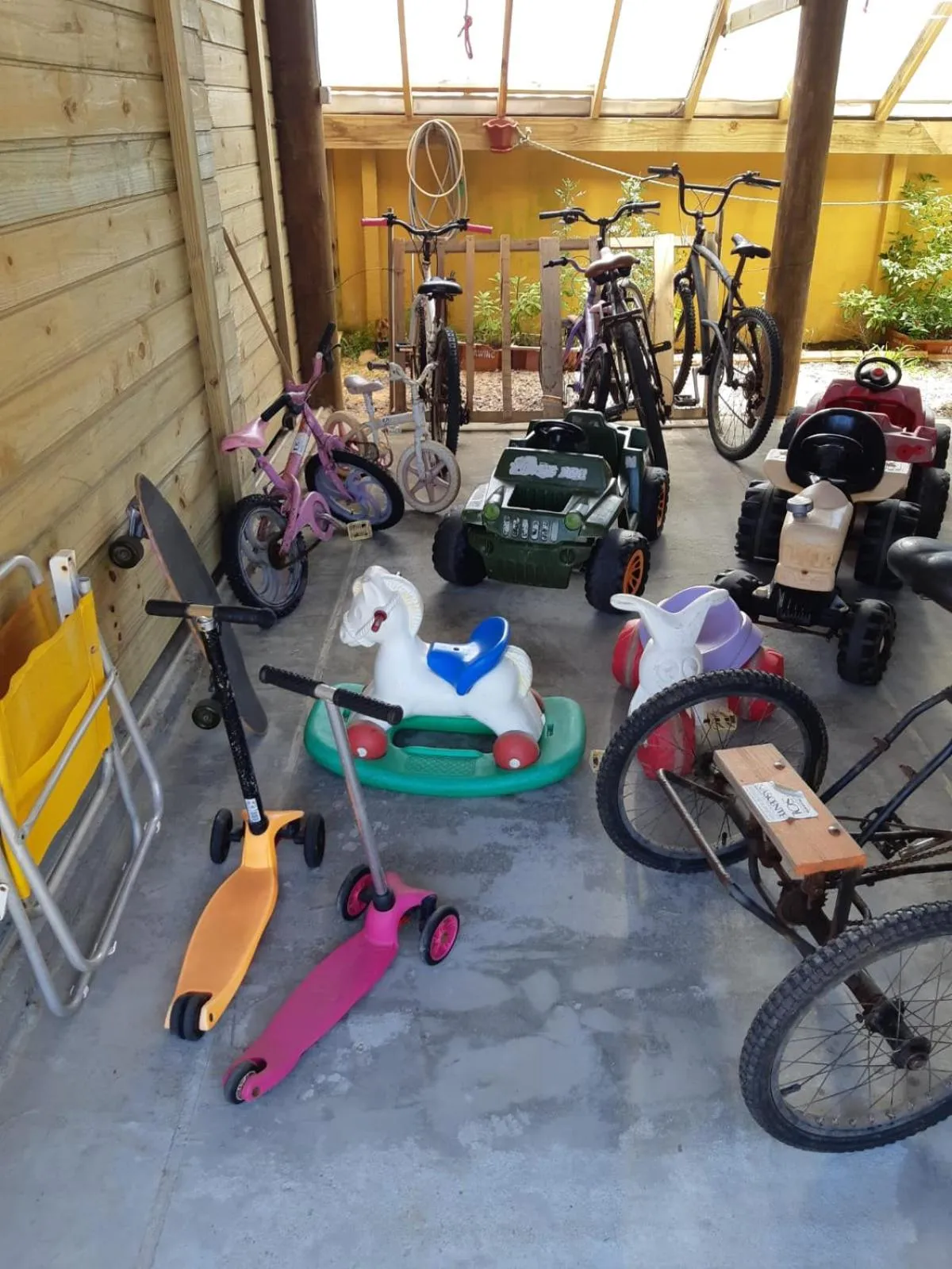 Children play ground in Pousada Moradas do Sol Nascente