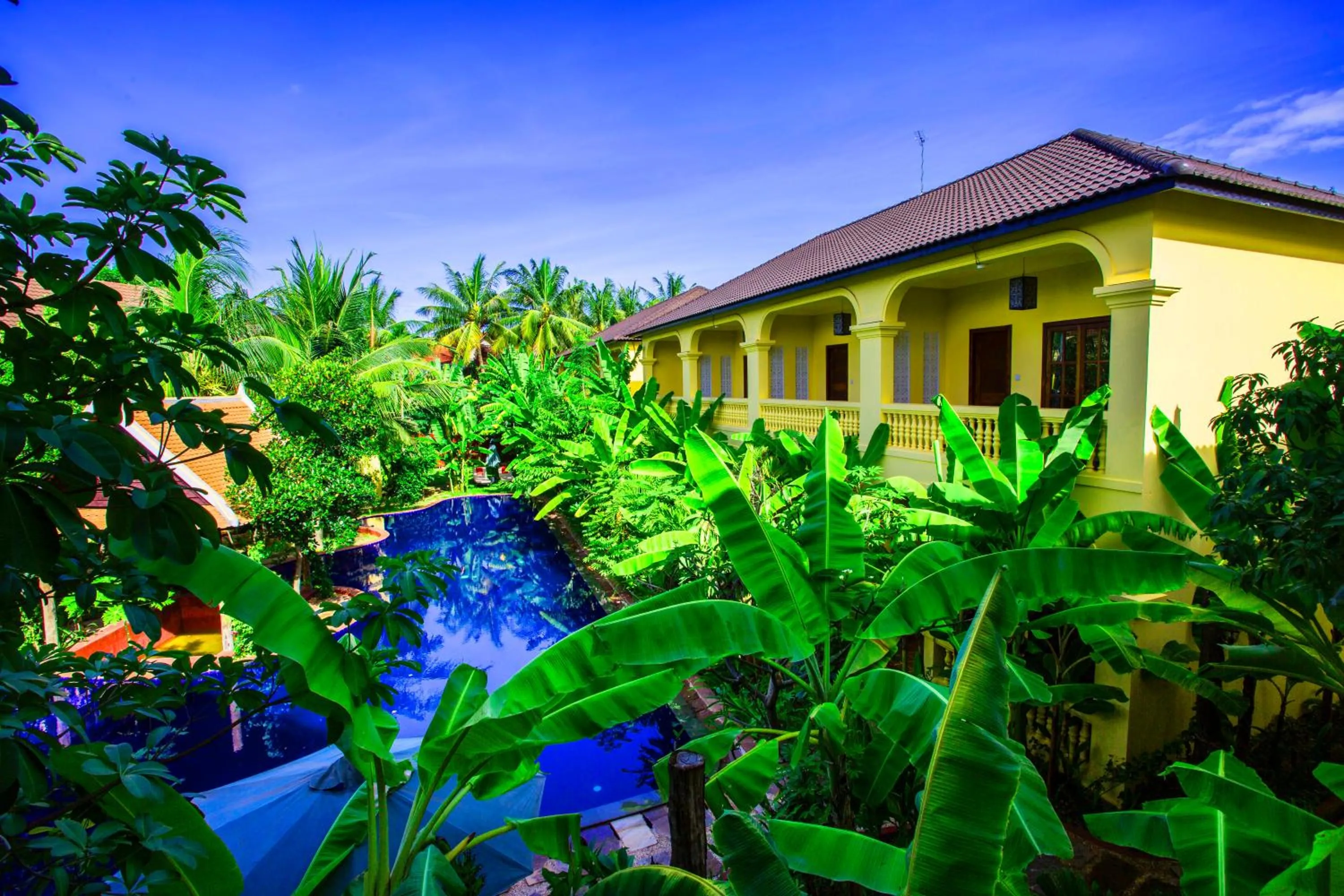 Swimming pool in Le Jardin d'Angkor Hotel & Resort