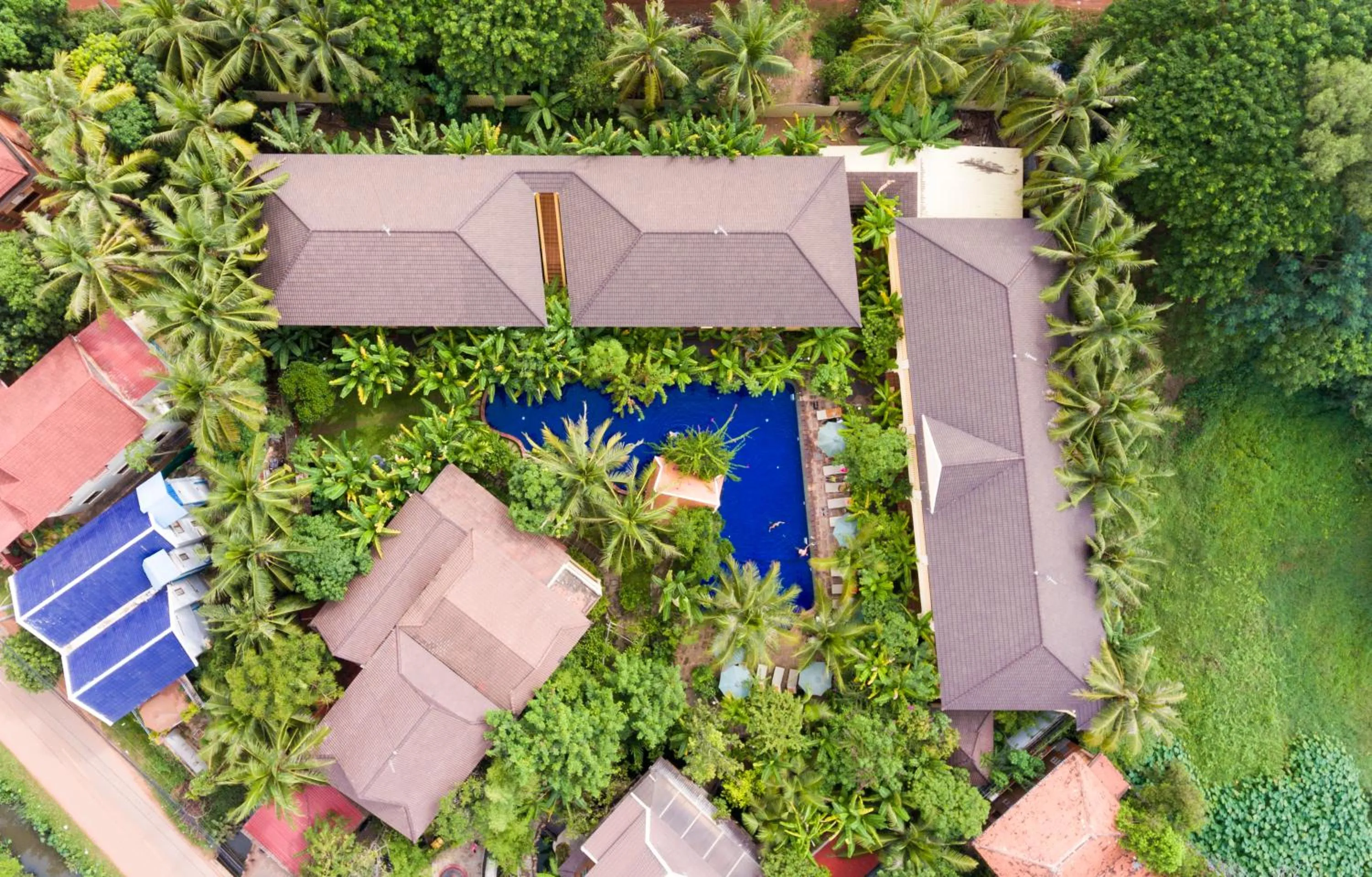 Property building in Le Jardin d'Angkor Hotel & Resort