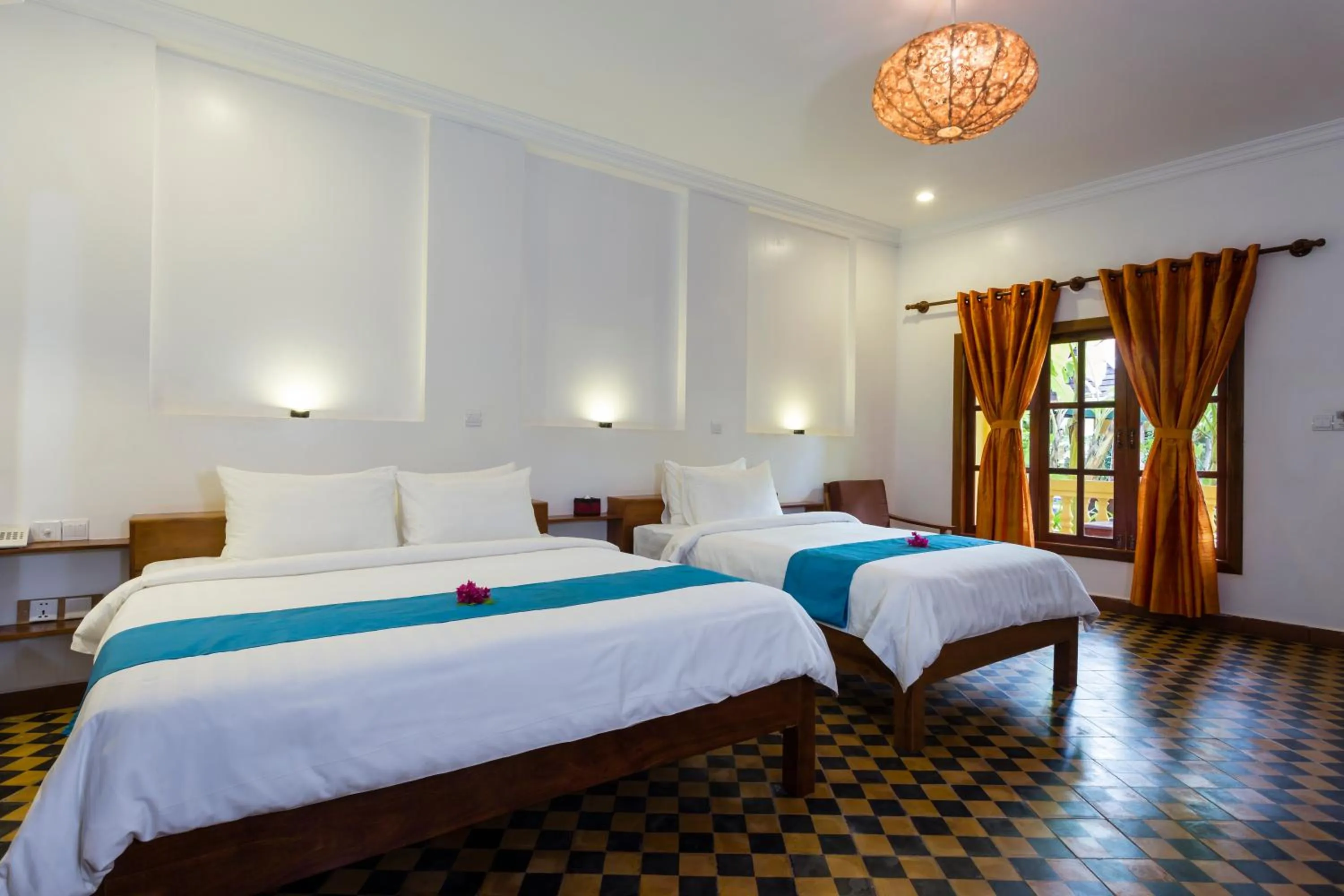 Bedroom, Bed in Le Jardin d'Angkor Hotel & Resort