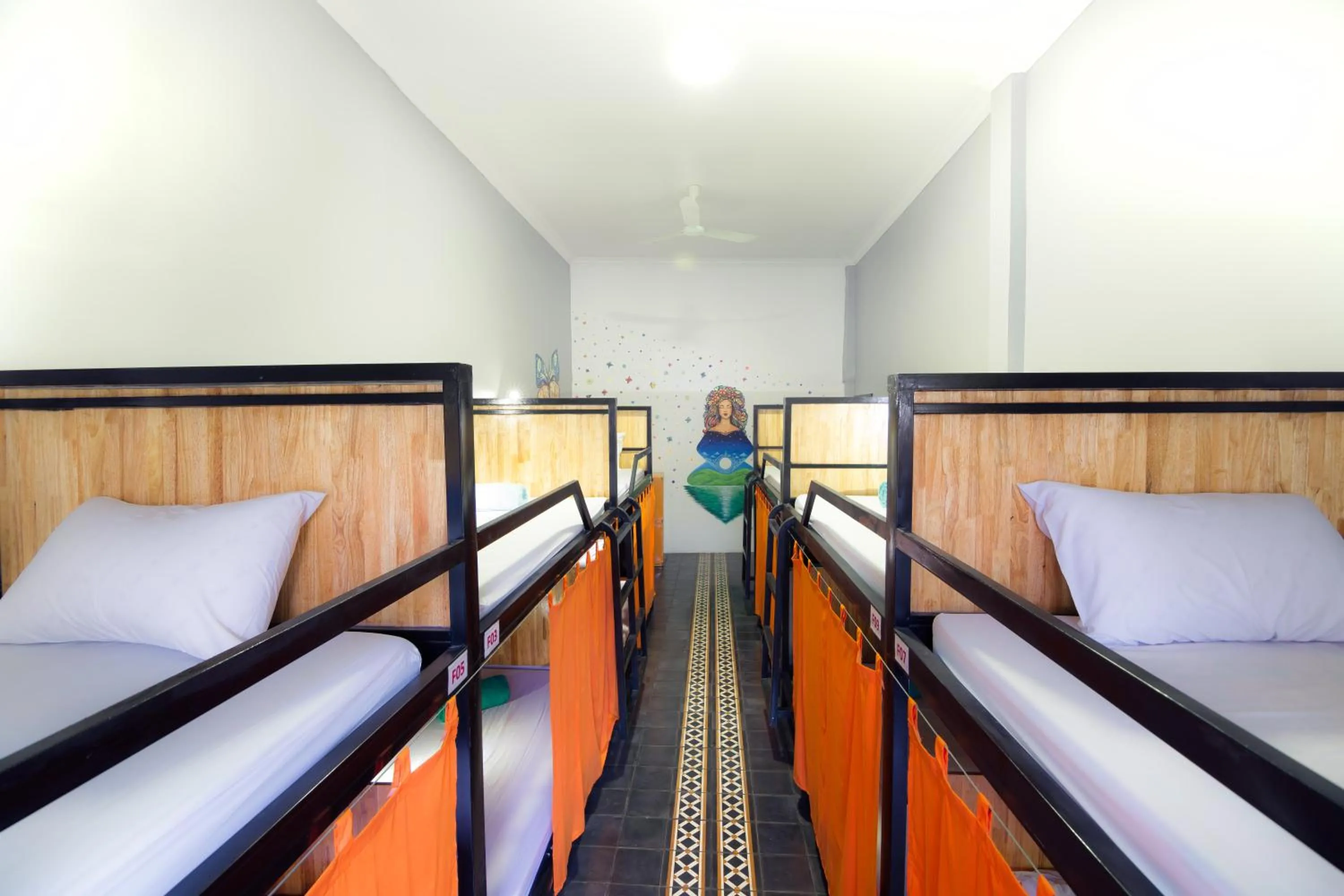 bunk bed in Pool Party Hostel