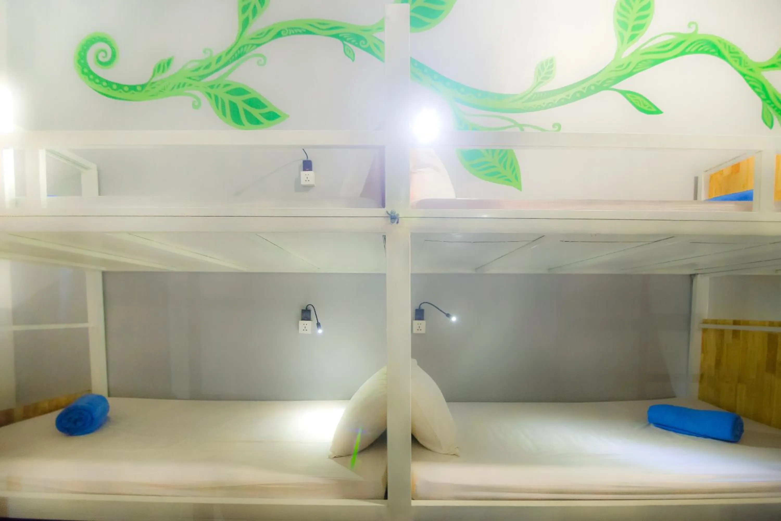 bunk bed in Pool Party Hostel