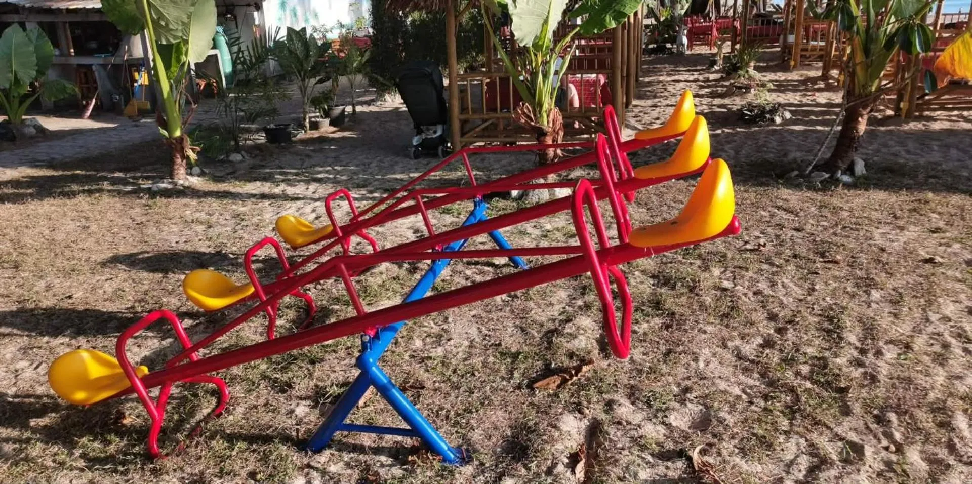 Children play ground in Eco Lanta Hideaway Beach Resort