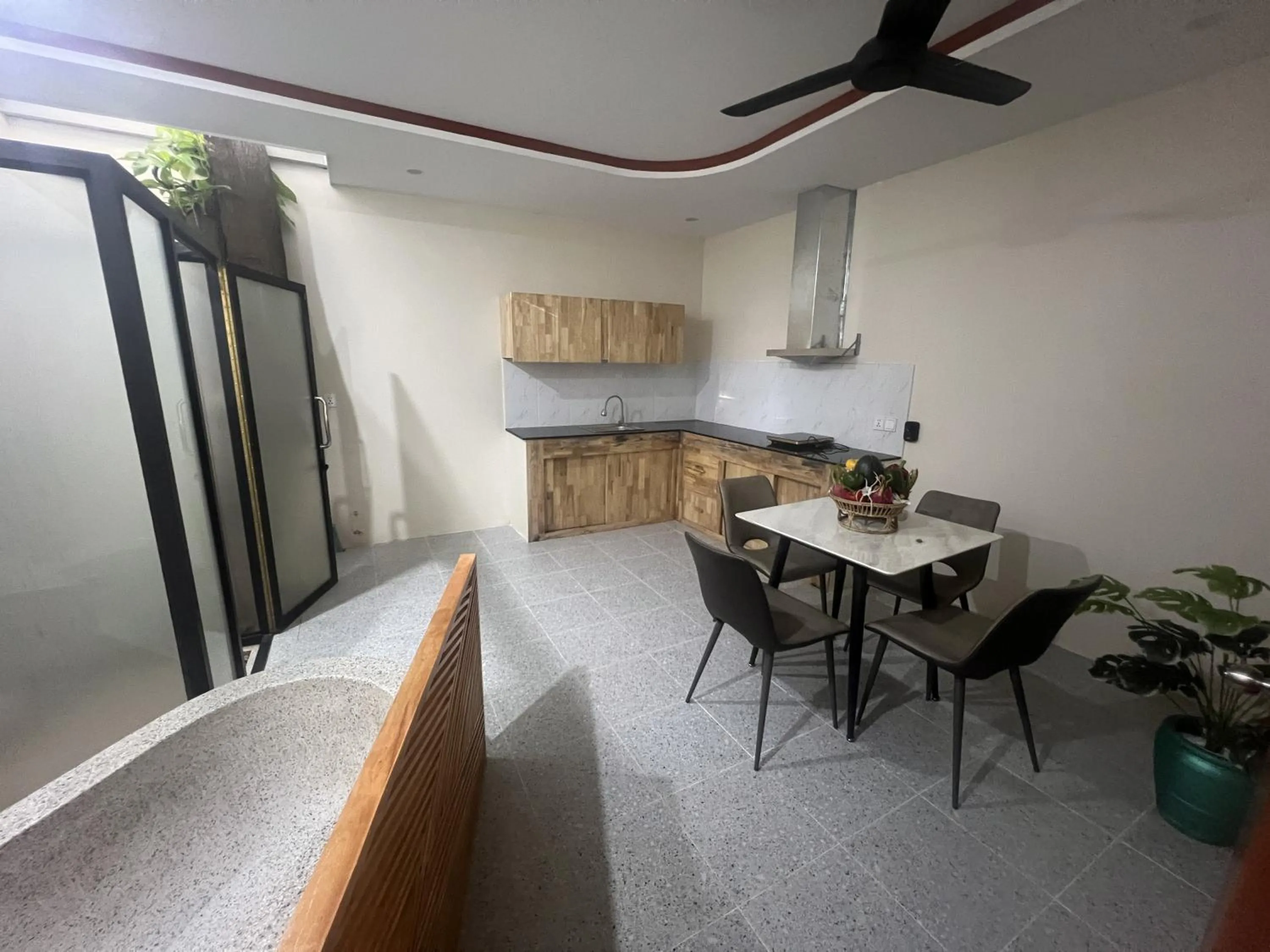 Kitchen or kitchenette in Tanei Angkor Resort and Spa