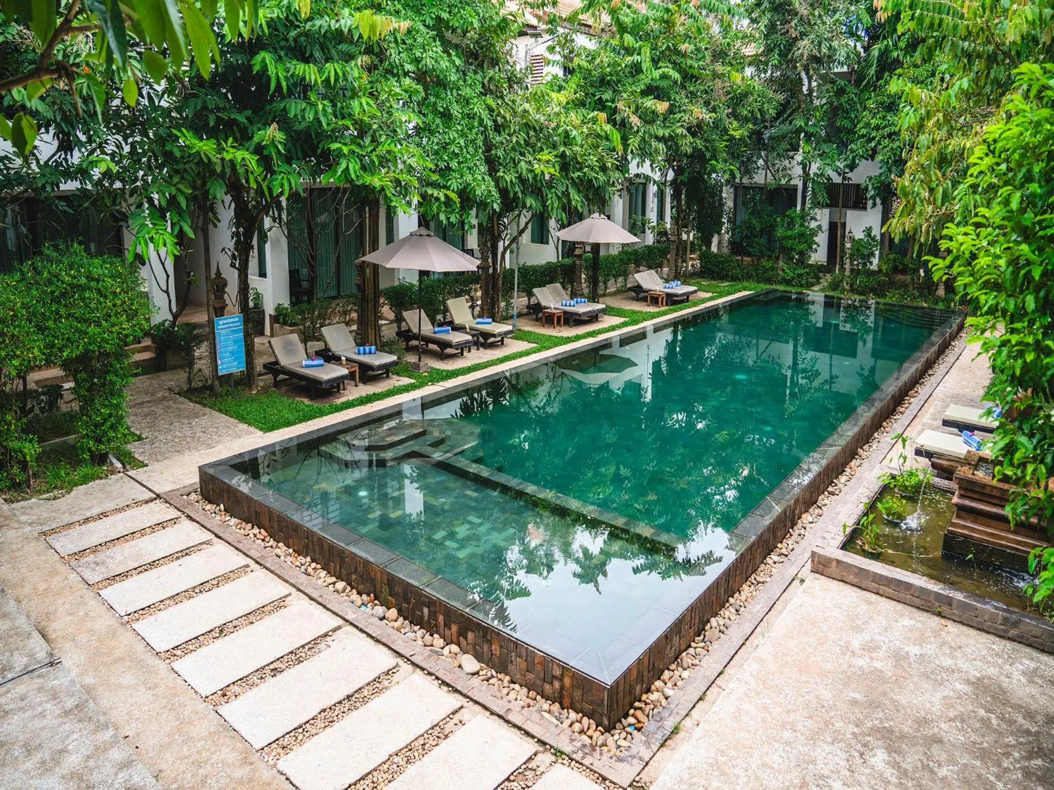 Swimming pool in Tanei Angkor Resort and Spa