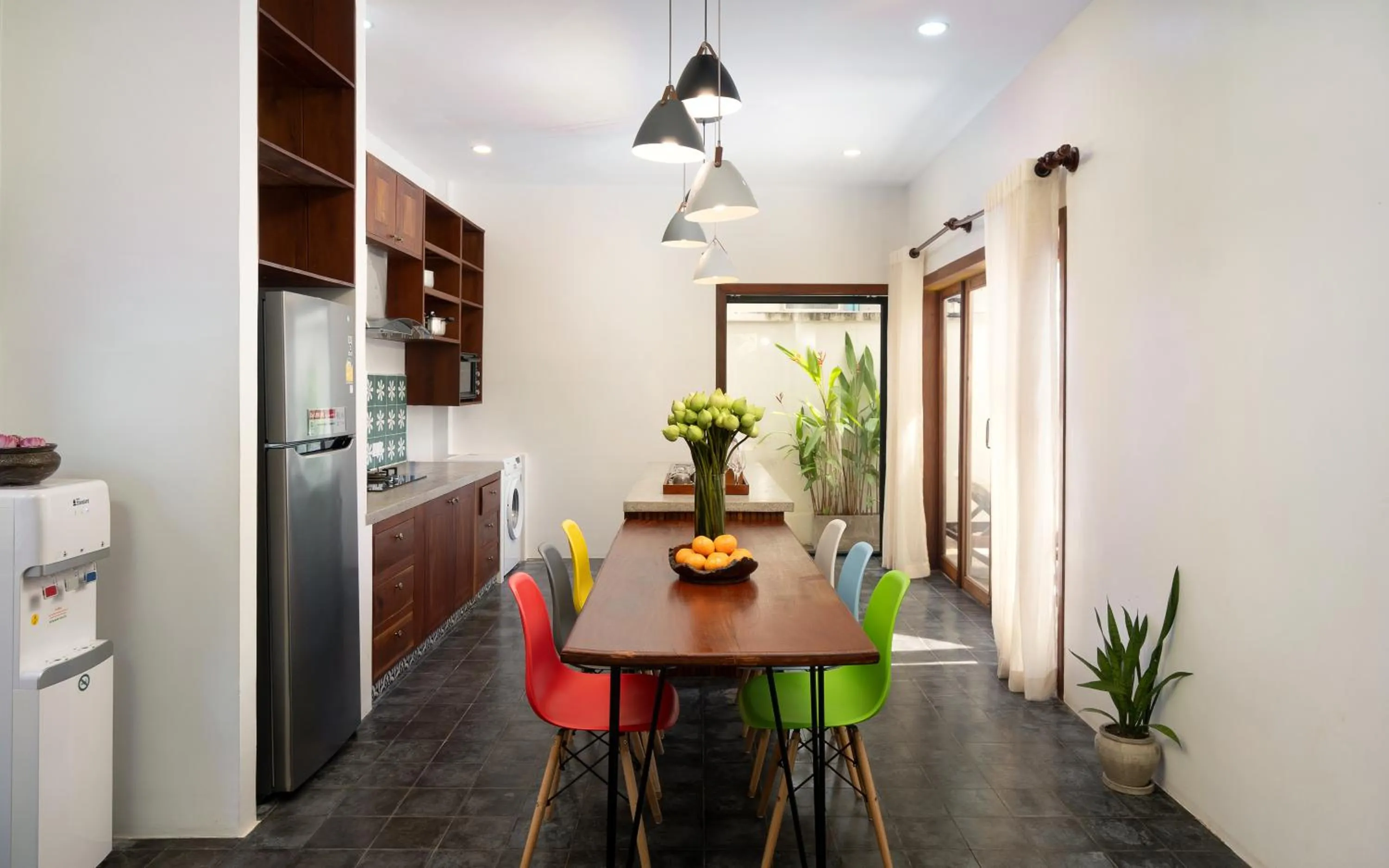 Kitchen or kitchenette in The Nature & Villas