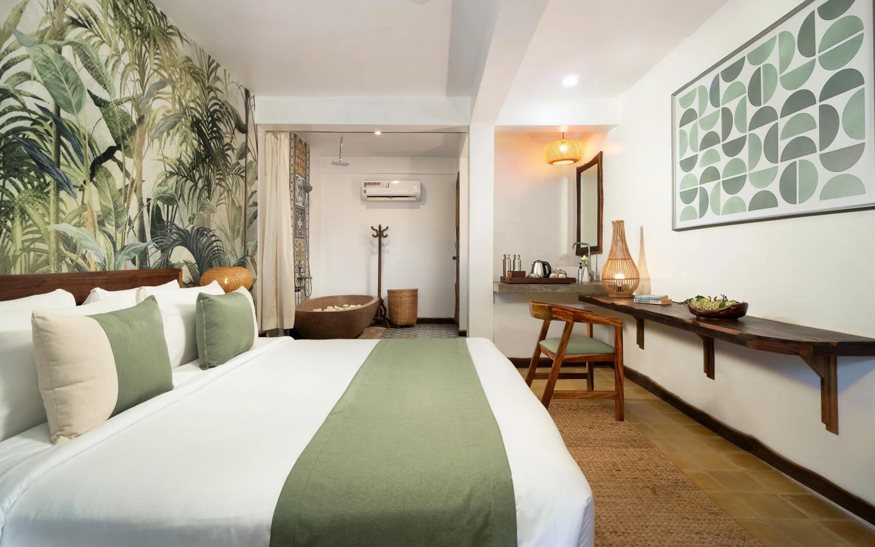 Photo of the whole room, Bed in The Nature & Villas