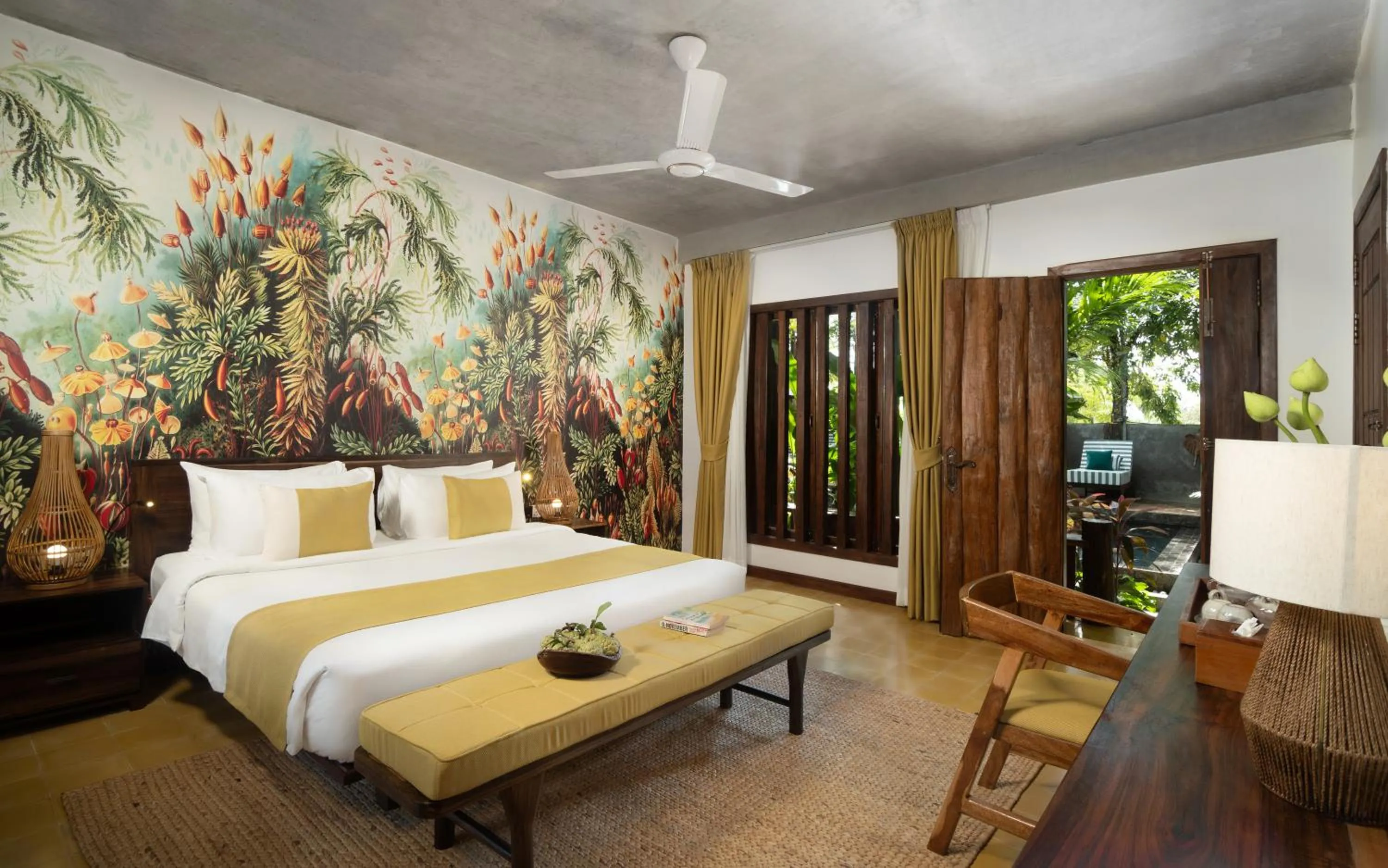 Bedroom, Bed in The Nature & Villas