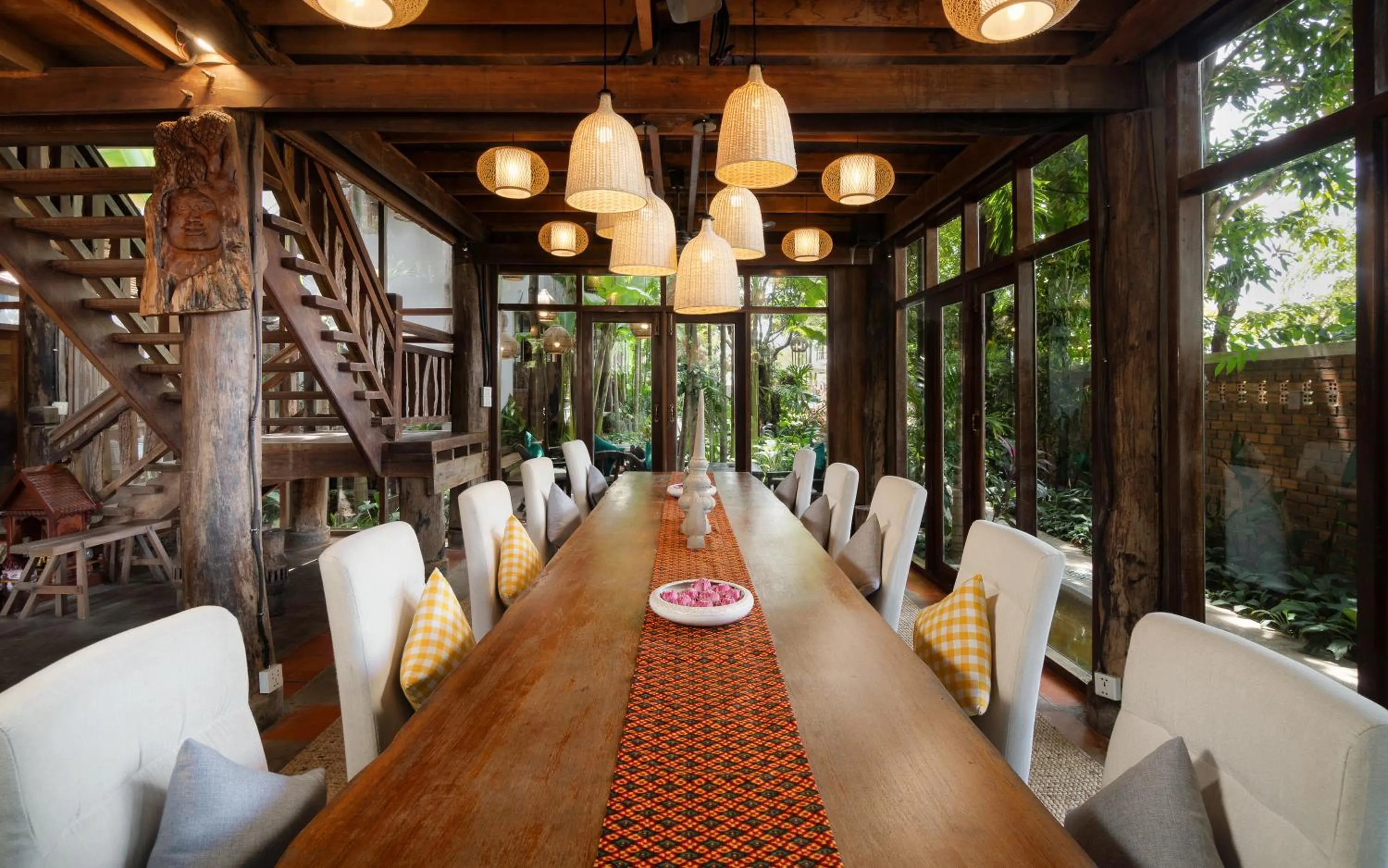 Dining area in The Nature & Villas