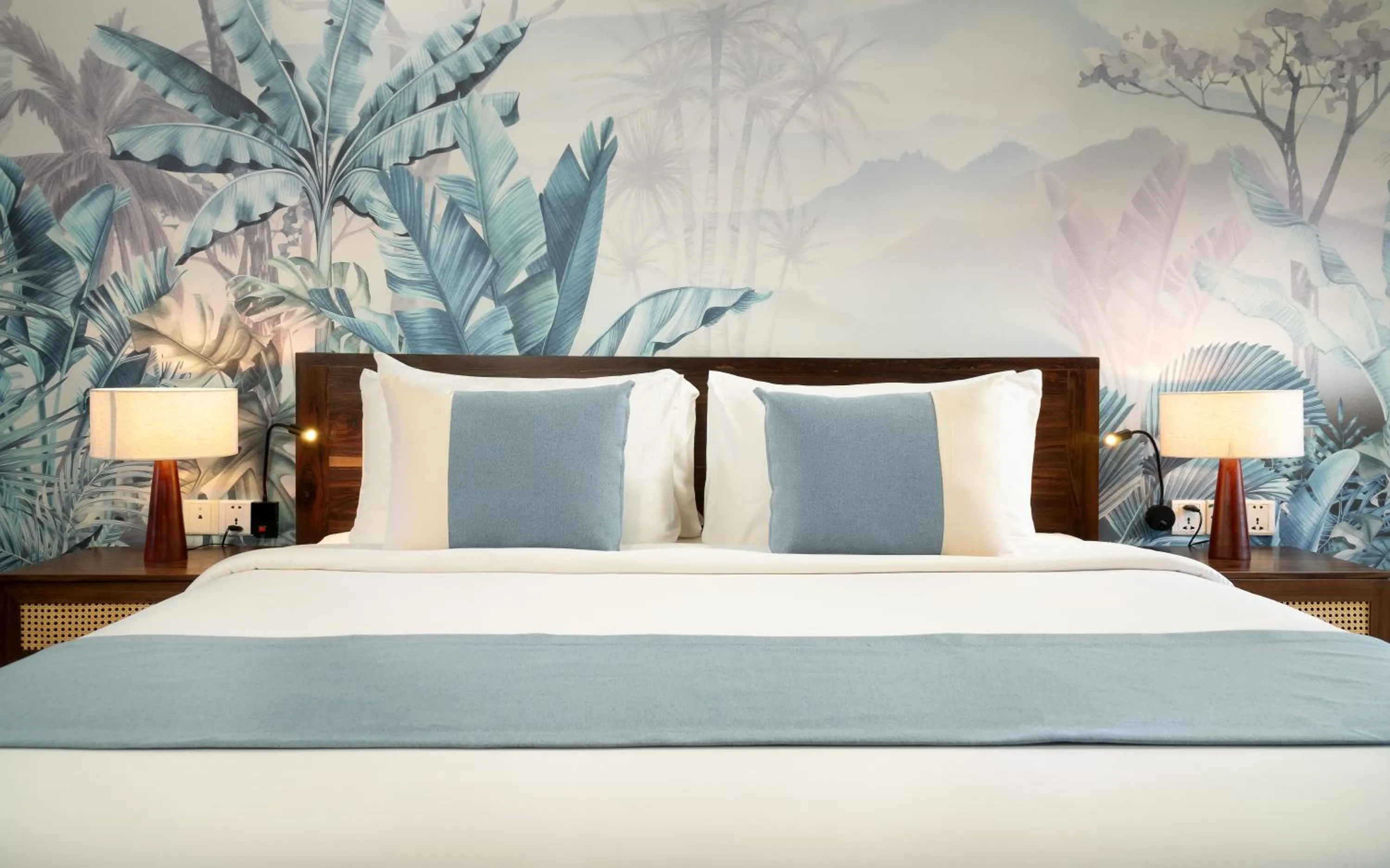 Bedroom, Bed in The Nature & Villas