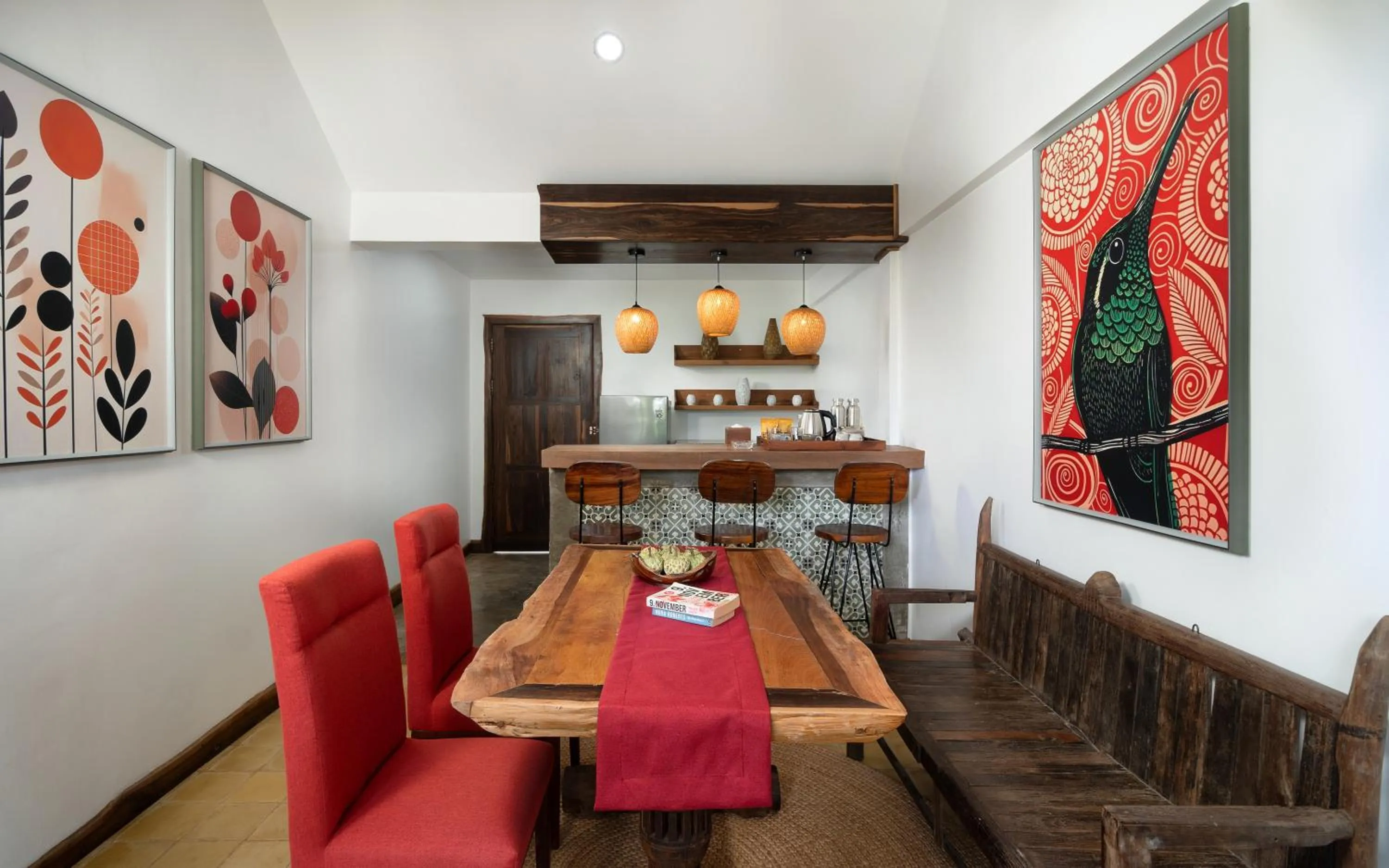 Living room in The Nature & Villas