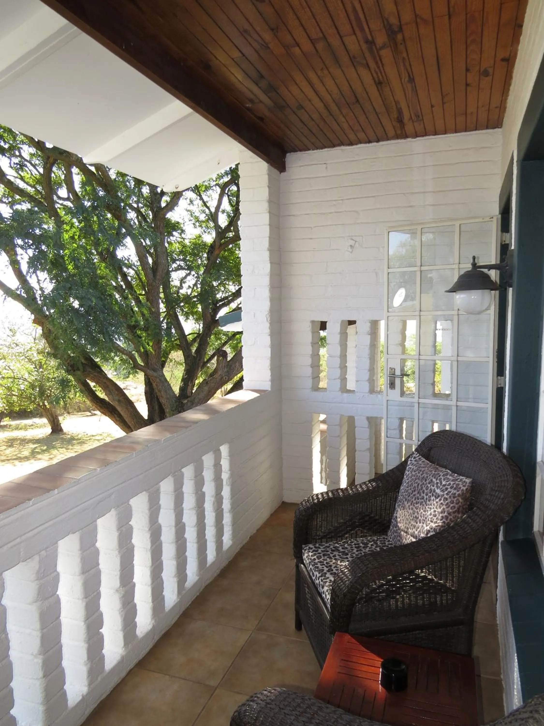 Balcony/Terrace in White House Lodge