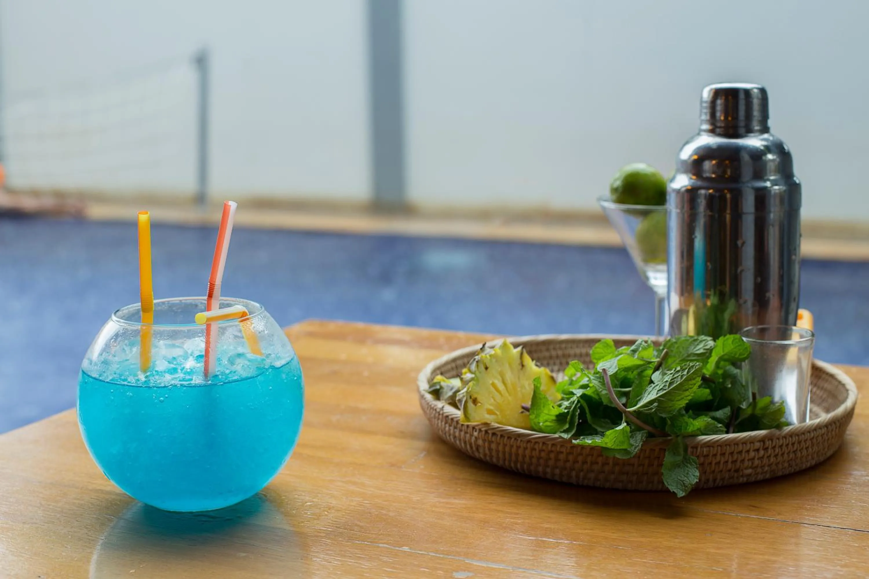 Drinks in Siem Reap Pub Hostel