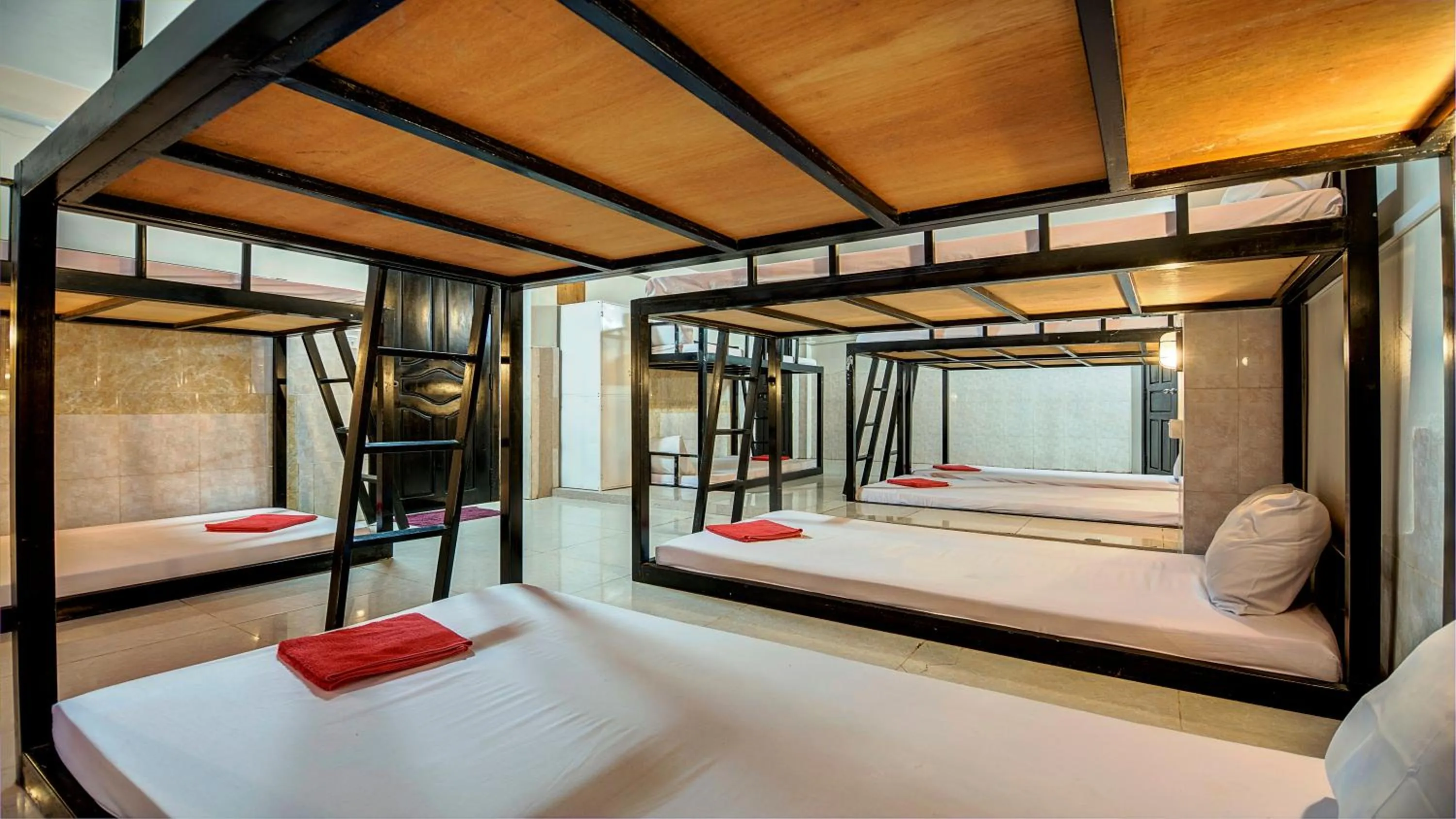 bunk bed, Bed in Siem Reap Pub Hostel