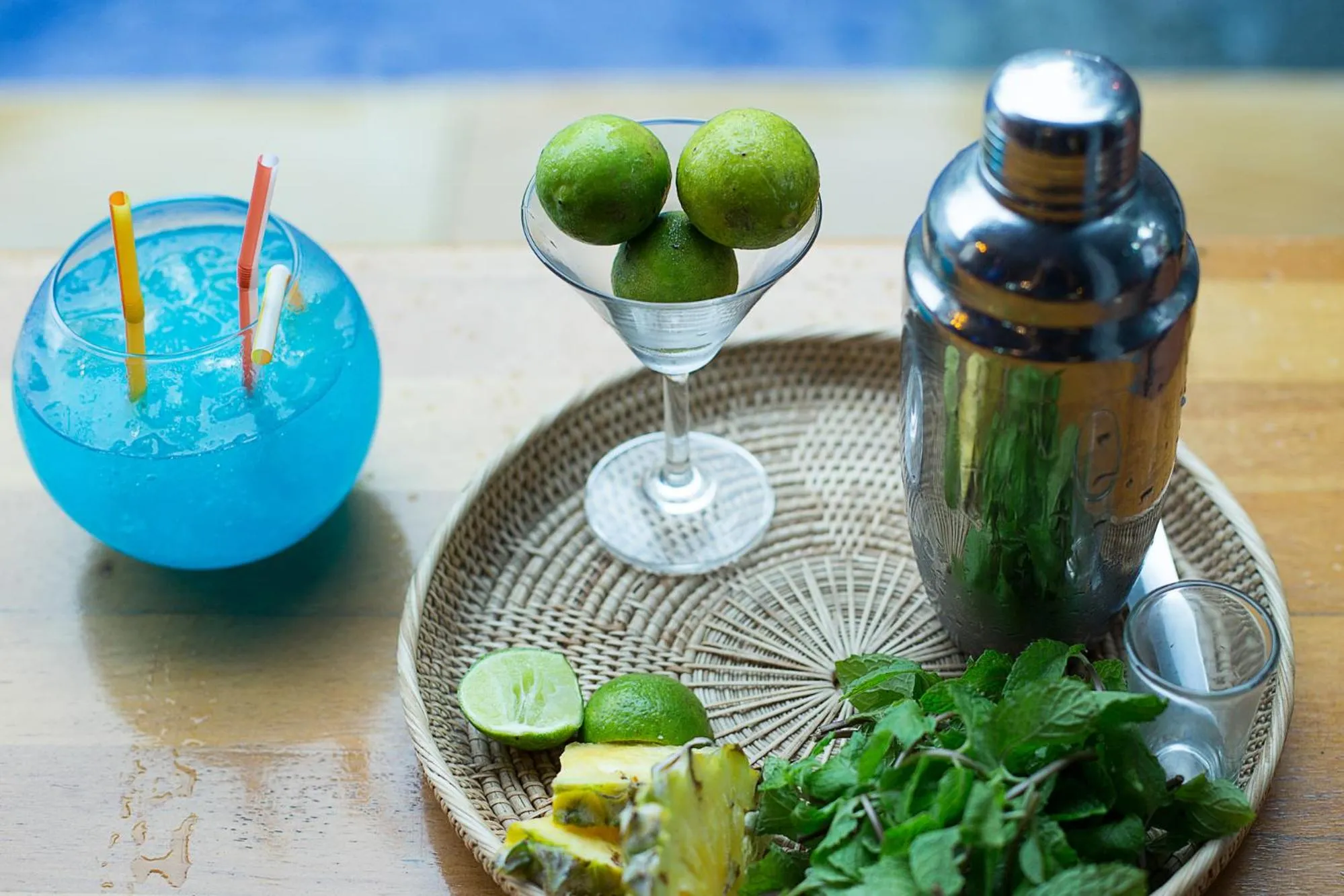 Drinks in Siem Reap Pub Hostel