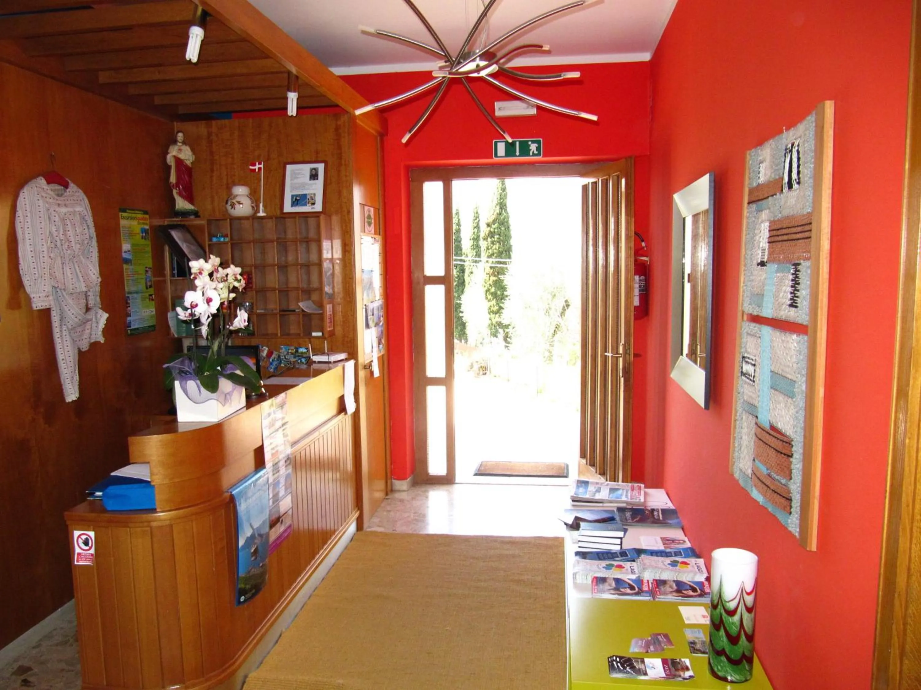 Lobby or reception in Hotel Carlo