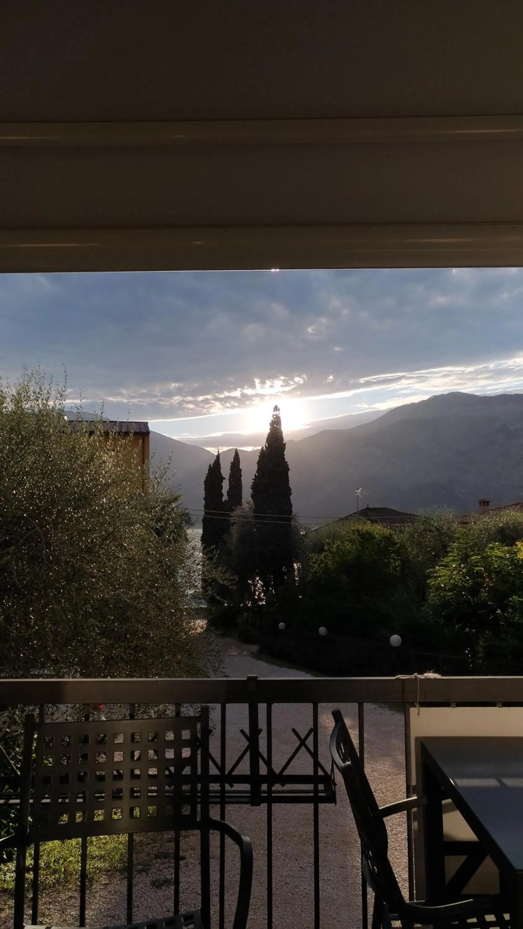 Lake view in Hotel Carlo