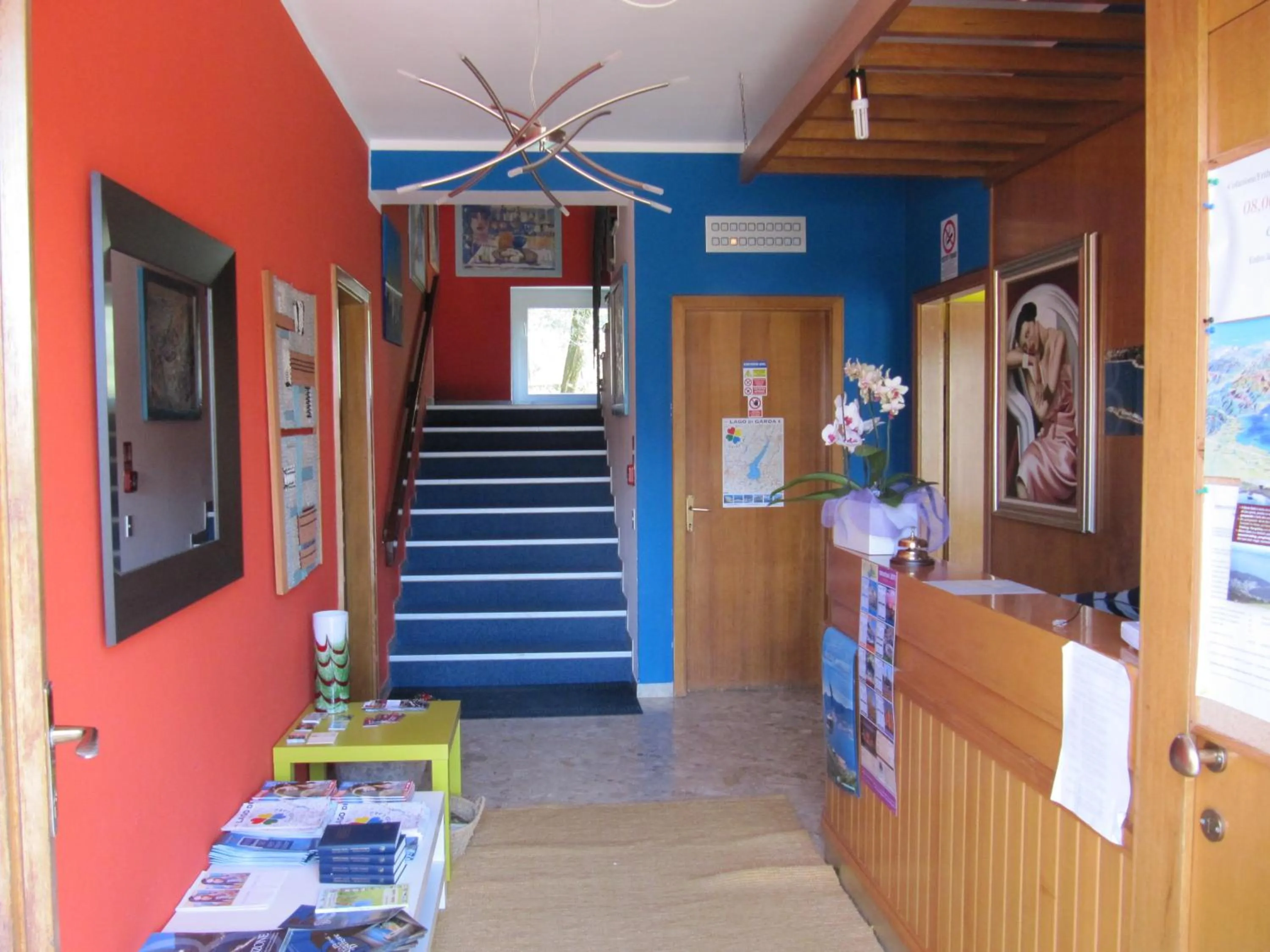 Lobby or reception in Hotel Carlo