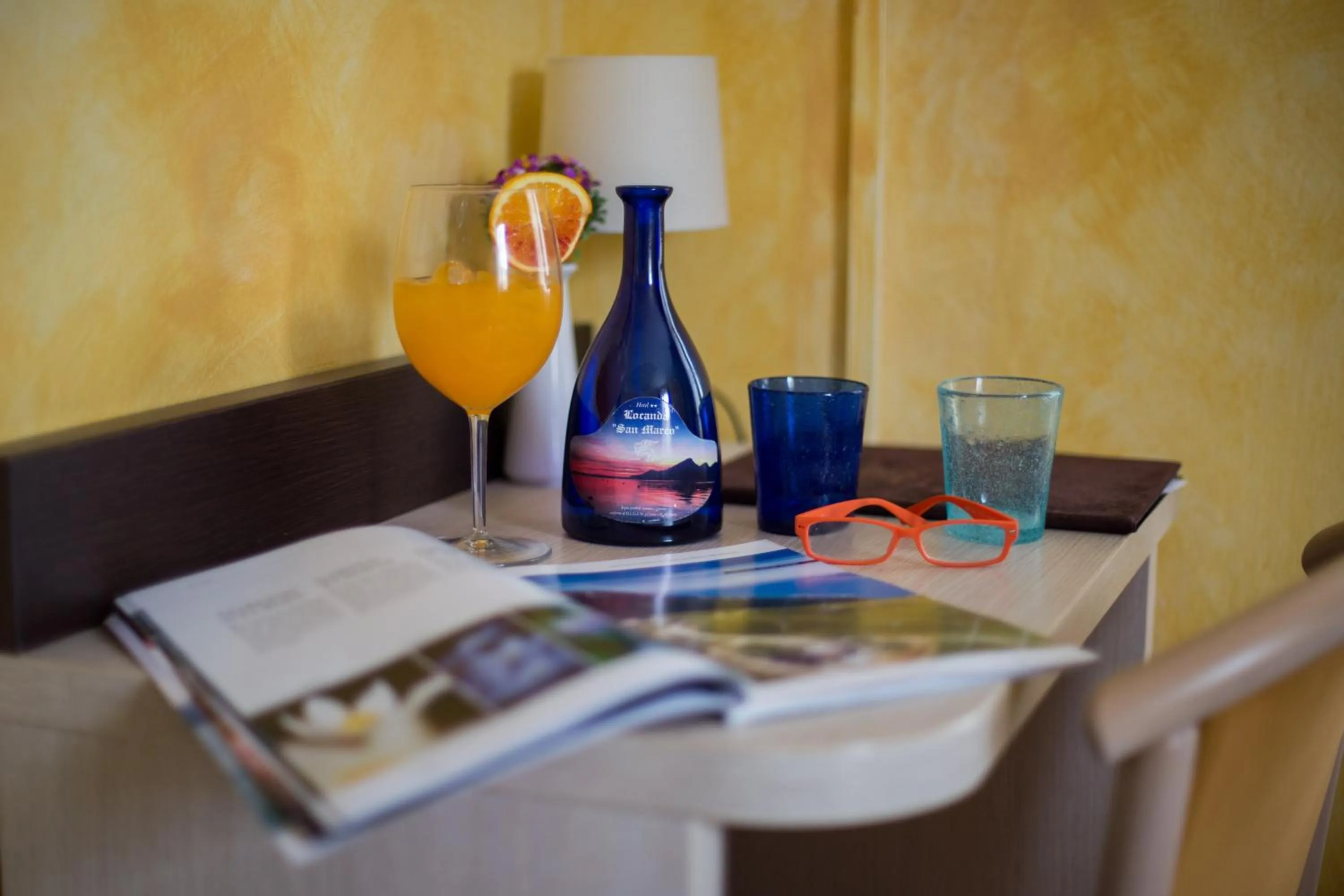 Decorative detail in Locanda San Marco