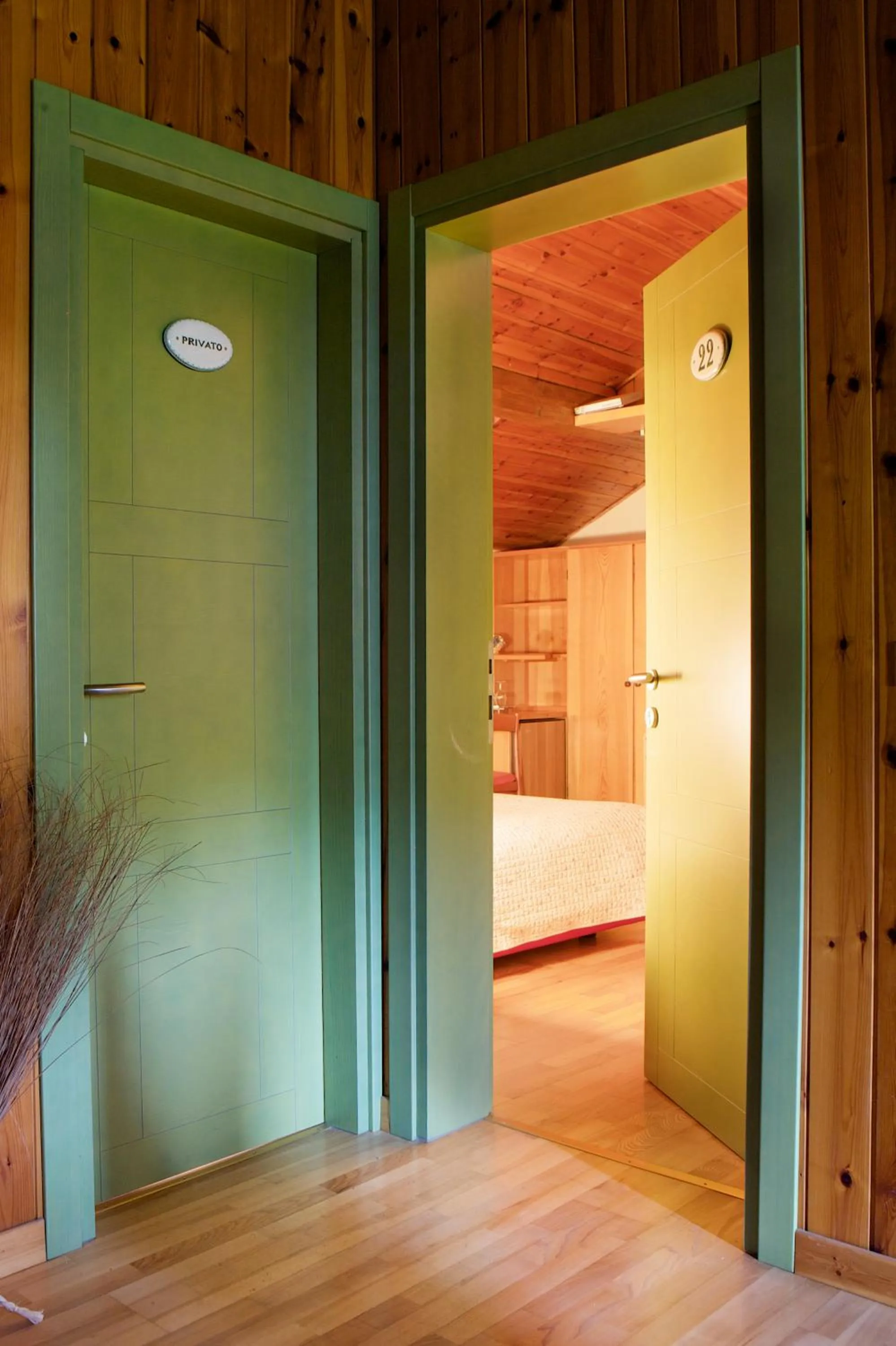 Decorative detail, Bed in Locanda San Lorenzo