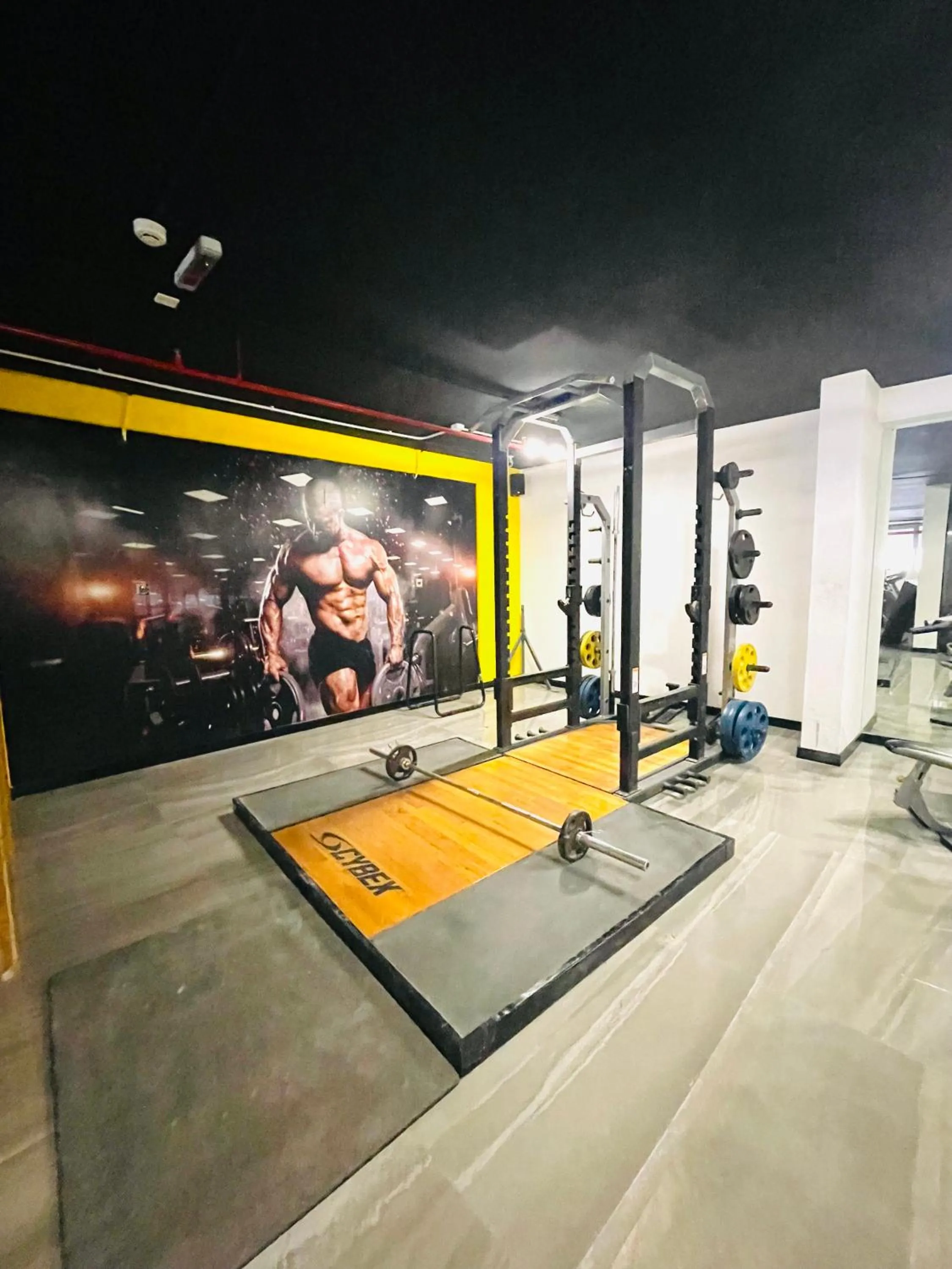 Fitness centre/facilities in Kiev Tower Hotel Apartments