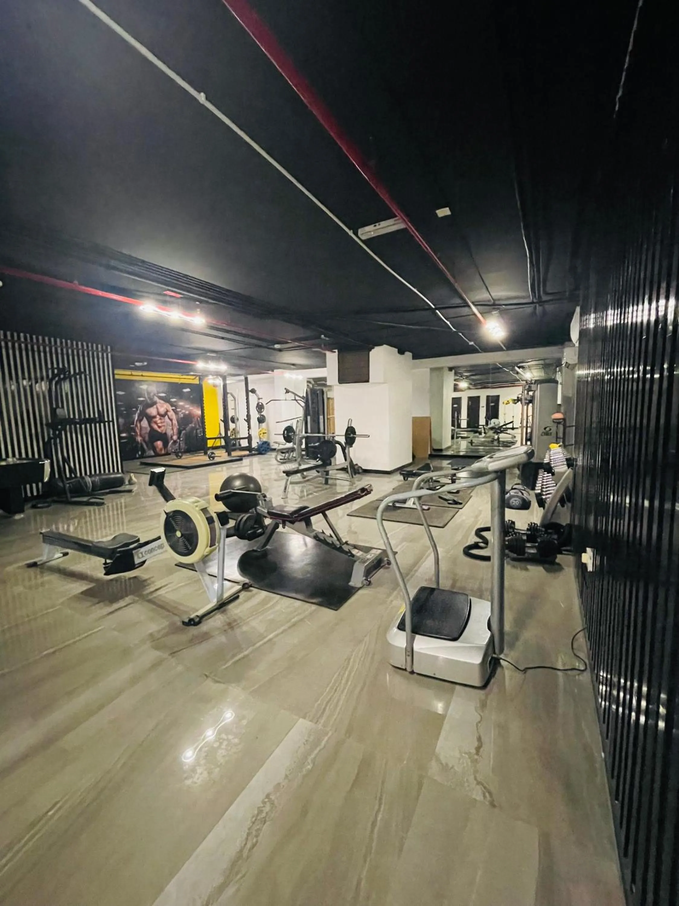 Fitness centre/facilities in Kiev Tower Hotel Apartments