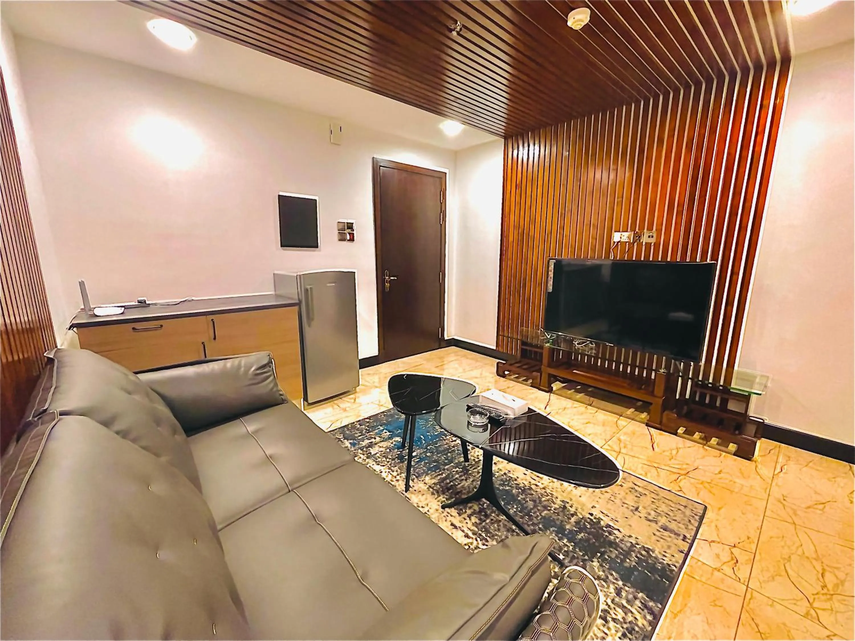 Living room in Kiev Tower Hotel Apartments