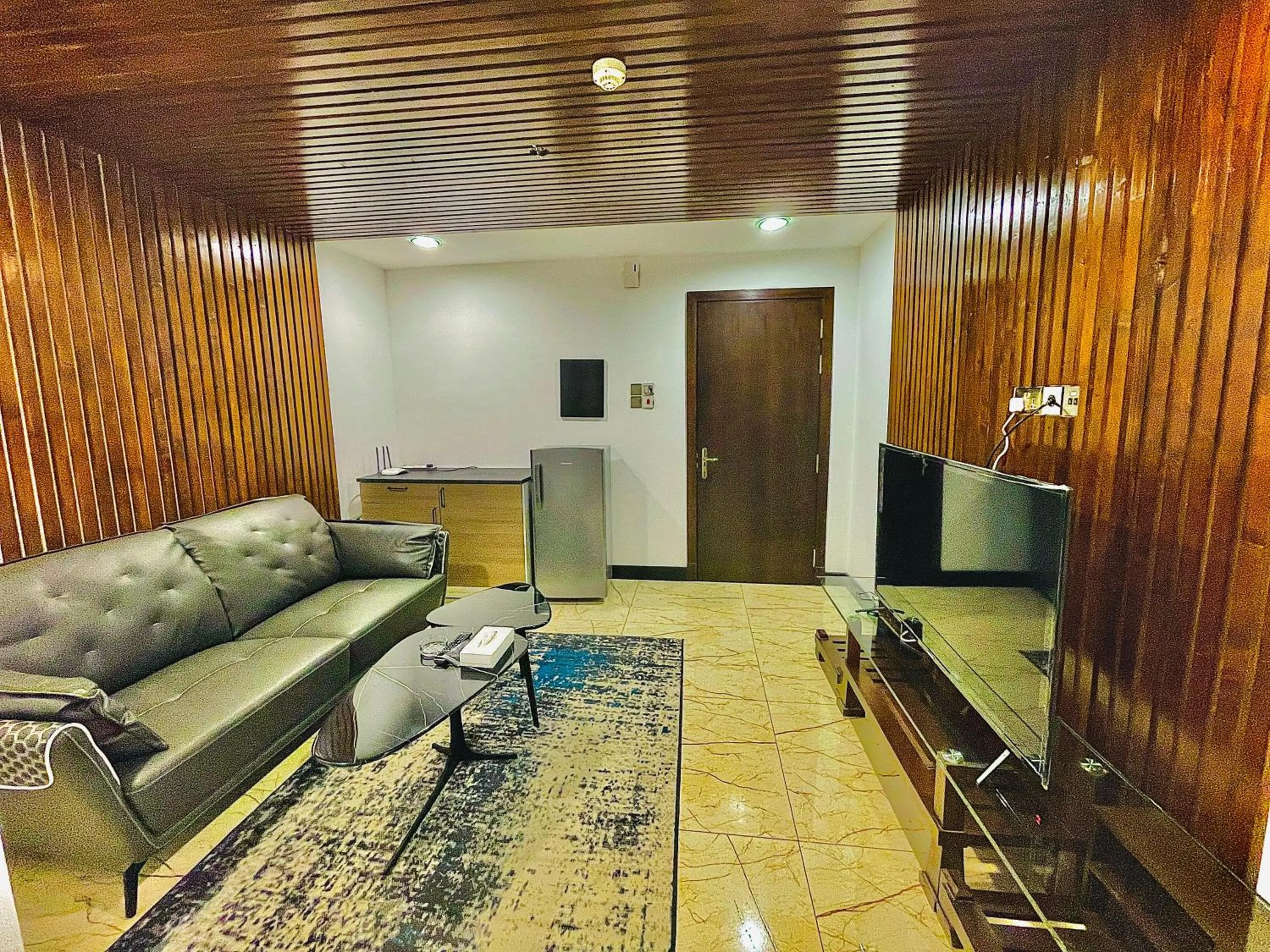 Living room in Kiev Tower Hotel Apartments